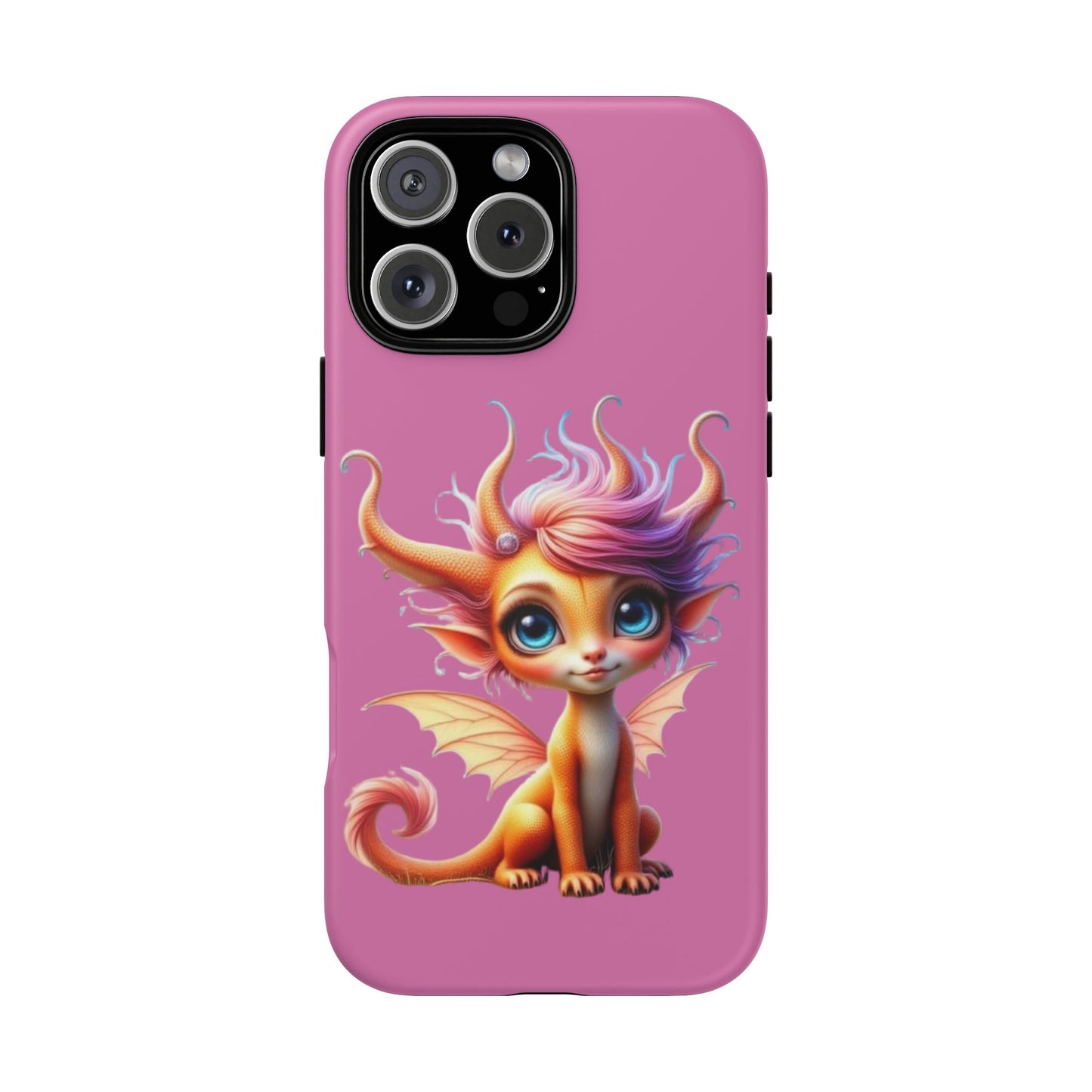 Dragon-Themed Phone Case, Cute Fantasy Phone Cover, Gifts for Kids, Magical Dragon Design, Birthday Present, Phone Accessories