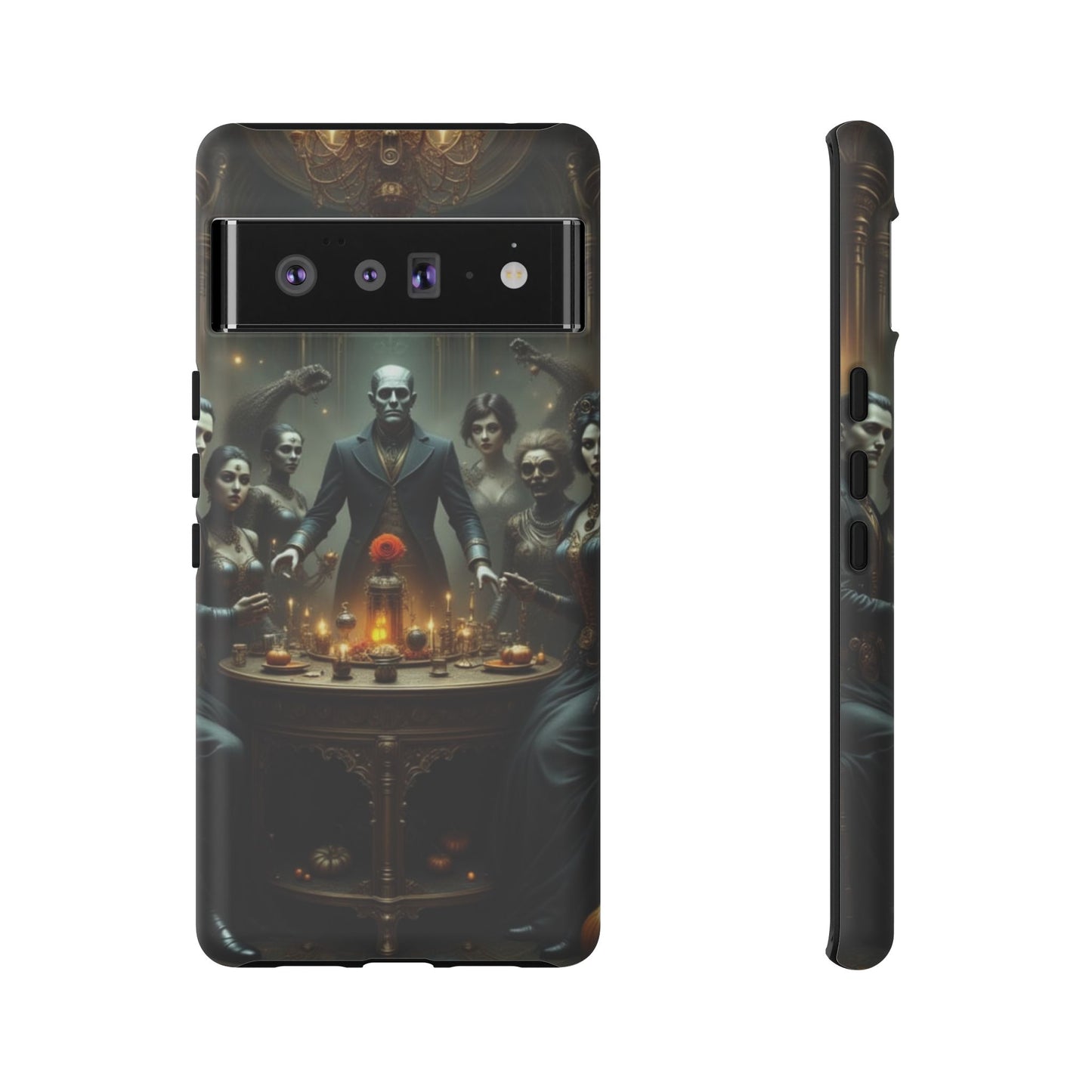 Gothic Phone Case, Unique Tough Cases, Dark Aesthetic Accessories, Perfect Gift for Halloween, Stylish Tech Protection