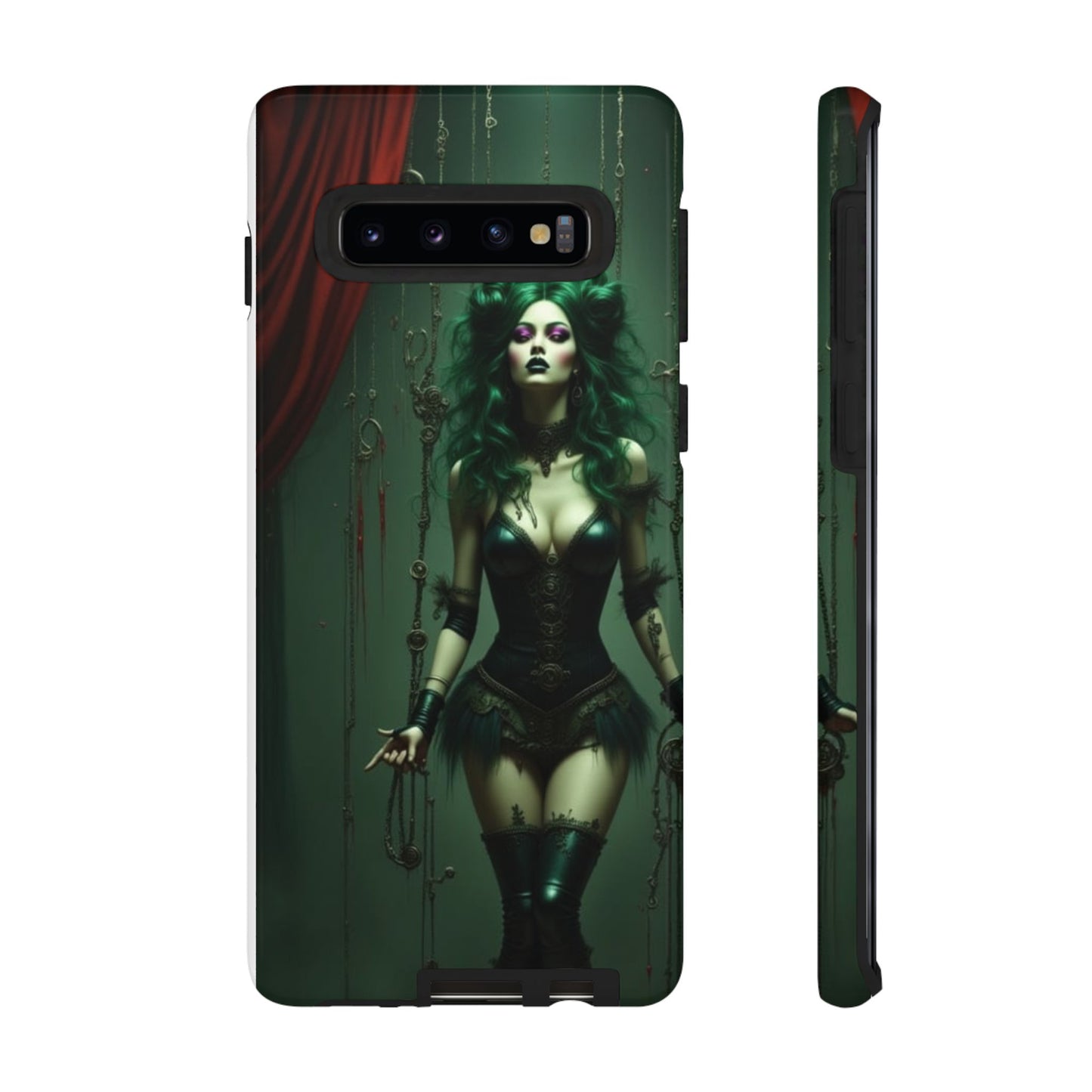 Gothic Phone Case for Tough Souls, Dark Aesthetic, Halloween Gift, Alternative Fashion, Unique Mobile Accessory