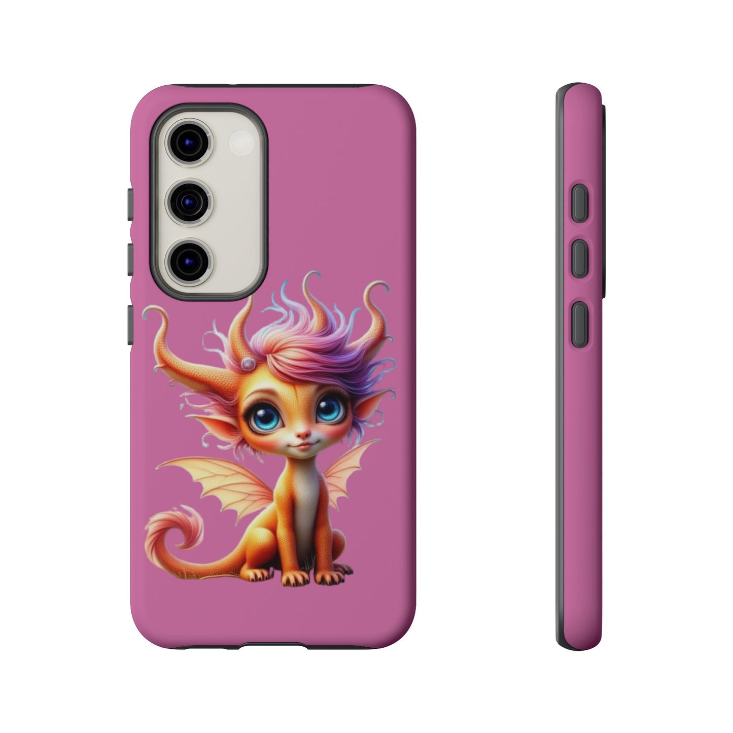 Dragon-Themed Phone Case, Cute Fantasy Phone Cover, Gifts for Kids, Magical Dragon Design, Birthday Present, Phone Accessories