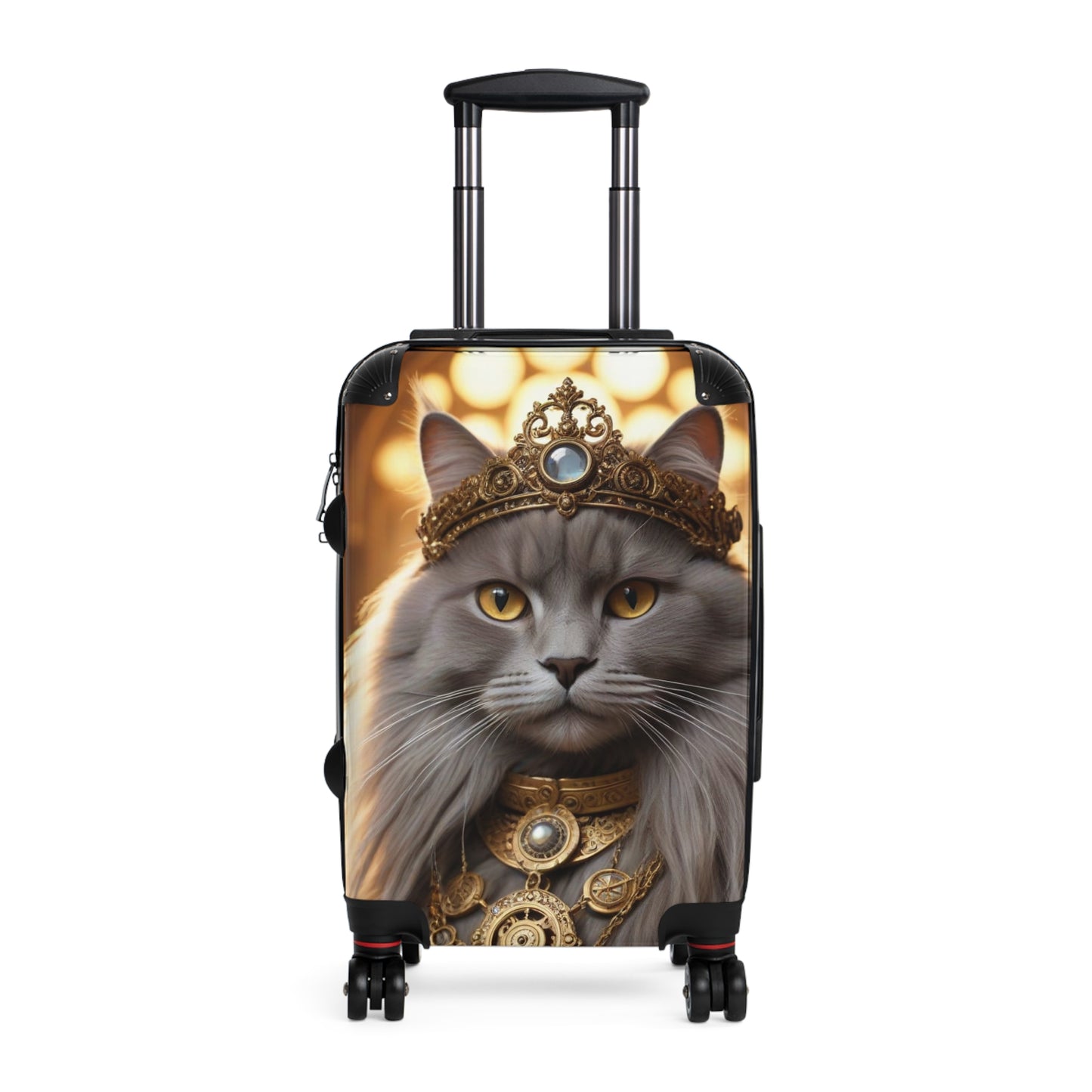 Ishtar Majestic Cat Suitcase - Travel Luggage, Pet Lover Gift, Stylish Carry-On, Unique Cat Design, Fun Travel Accessory