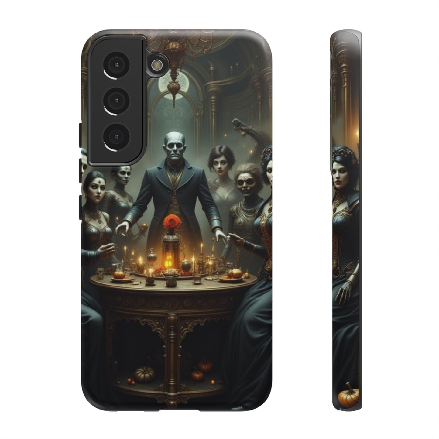 Gothic Phone Case, Unique Tough Cases, Dark Aesthetic Accessories, Perfect Gift for Halloween, Stylish Tech Protection