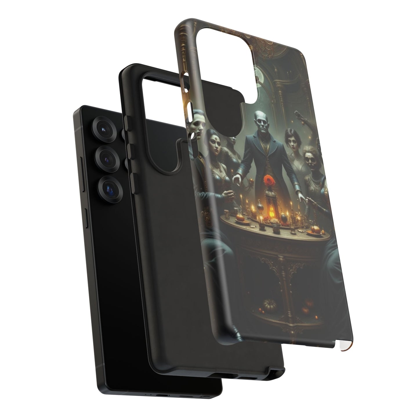 Gothic Phone Case, Unique Tough Cases, Dark Aesthetic Accessories, Perfect Gift for Halloween, Stylish Tech Protection