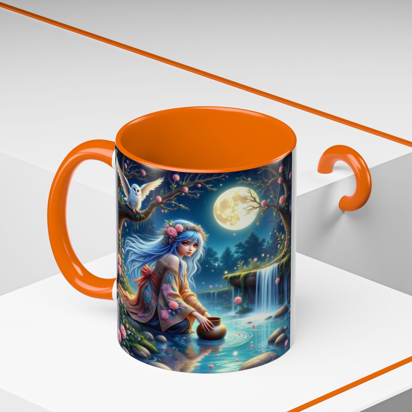 Astrology Virgo Accent Coffee Mug (11, 15oz)