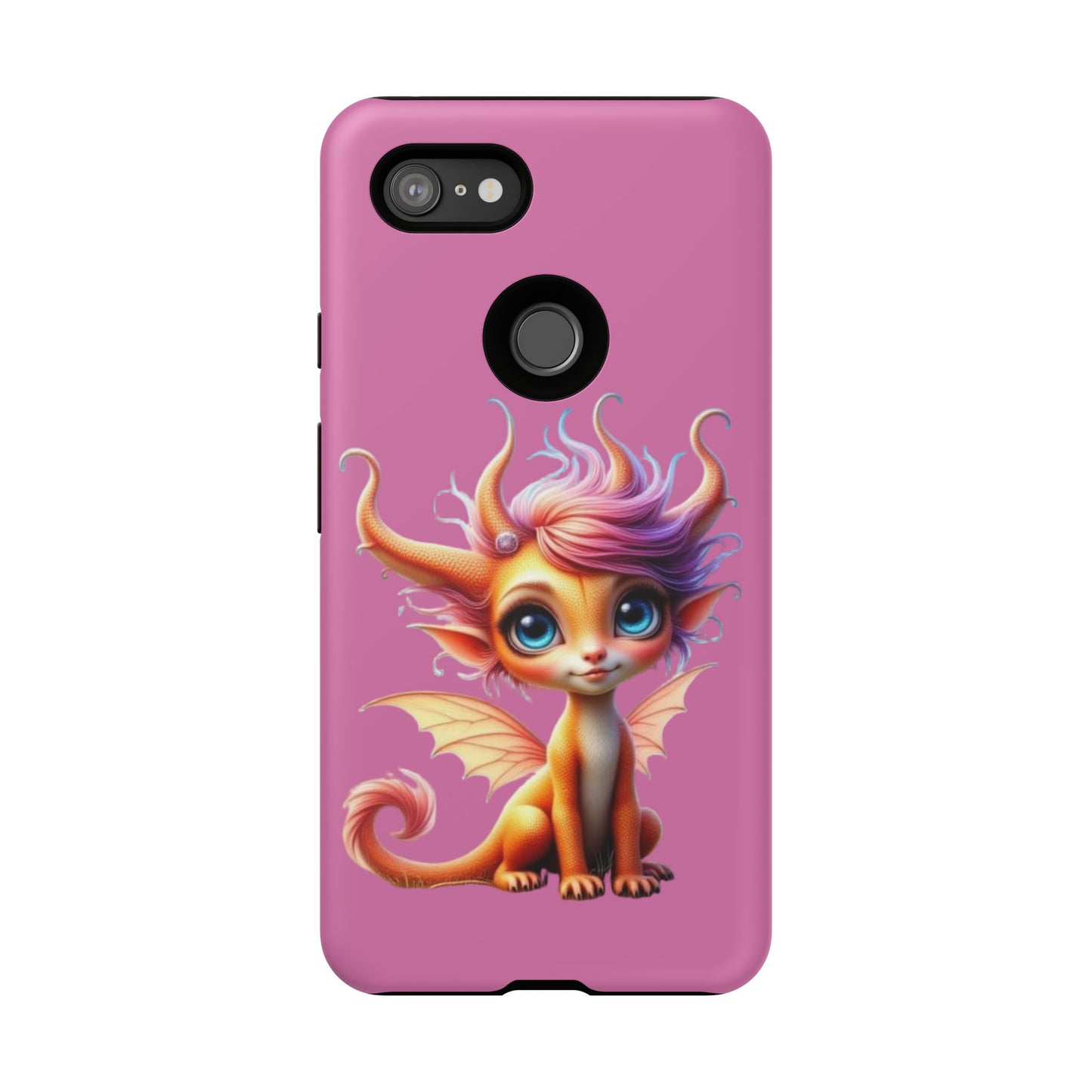 Dragon-Themed Phone Case, Cute Fantasy Phone Cover, Gifts for Kids, Magical Dragon Design, Birthday Present, Phone Accessories