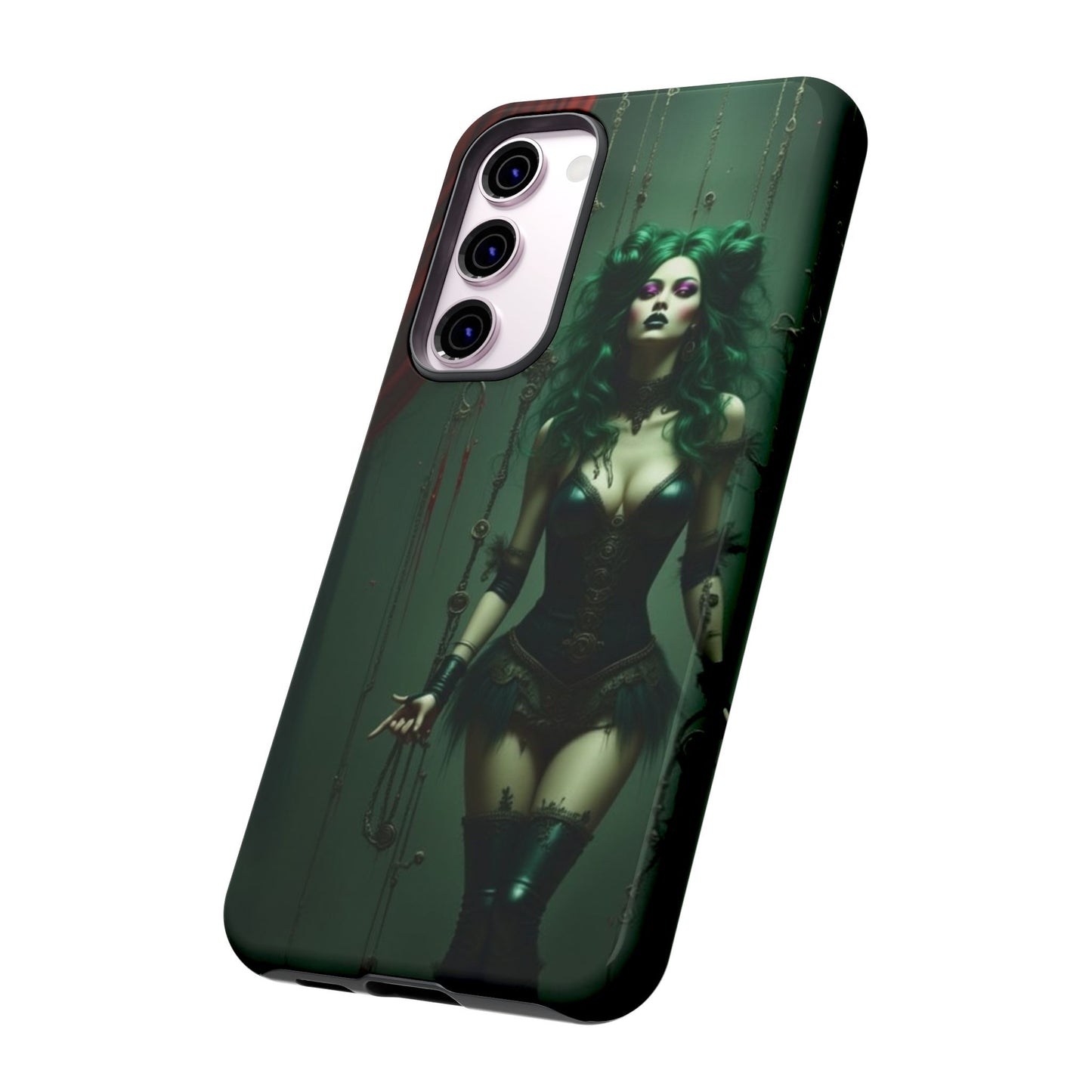 Gothic Phone Case for Tough Souls, Dark Aesthetic, Halloween Gift, Alternative Fashion, Unique Mobile Accessory