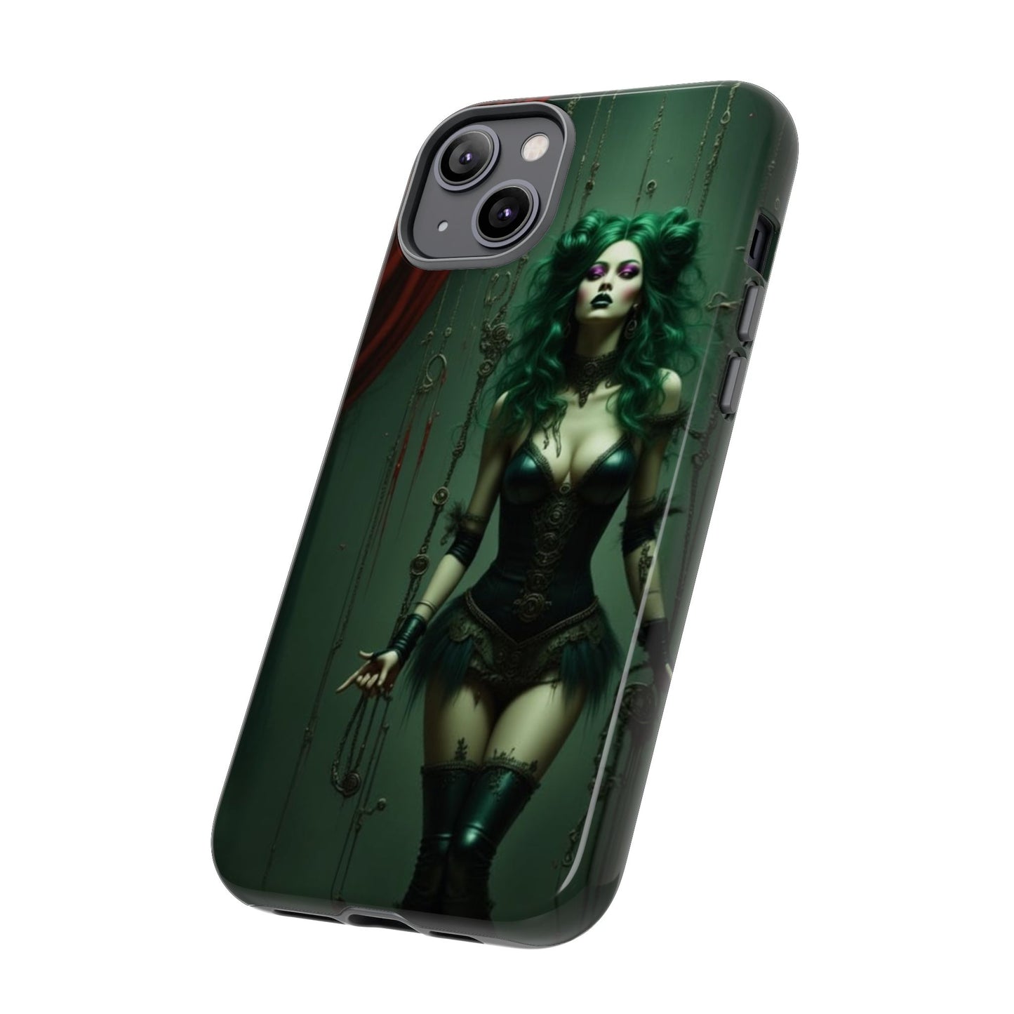 Gothic Phone Case for Tough Souls, Dark Aesthetic, Halloween Gift, Alternative Fashion, Unique Mobile Accessory