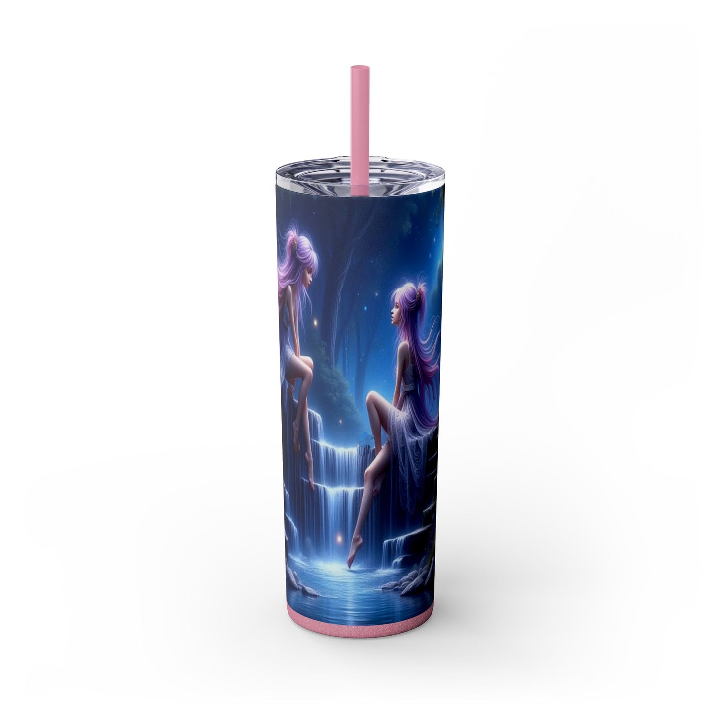 Zodiac Gemini Tumbler with Straw, 20oz