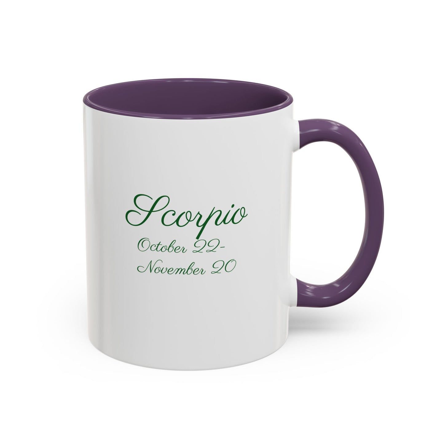 Astrology Scorpio Accent Coffee Mug (11, 15oz)