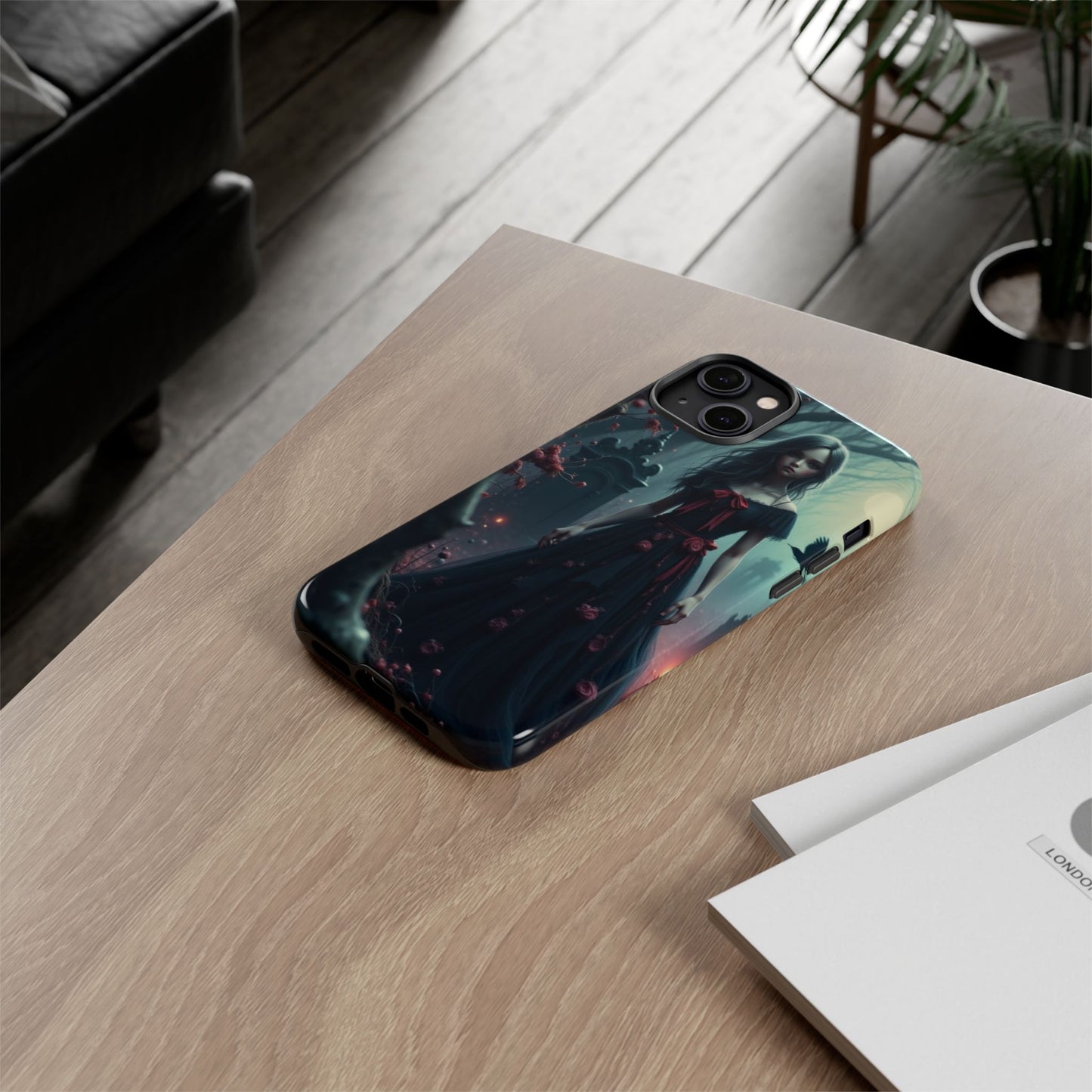 Vampire Phone Case, Teen Vampires, Gothic Horror, Creepy Designs, Tough Phone Case