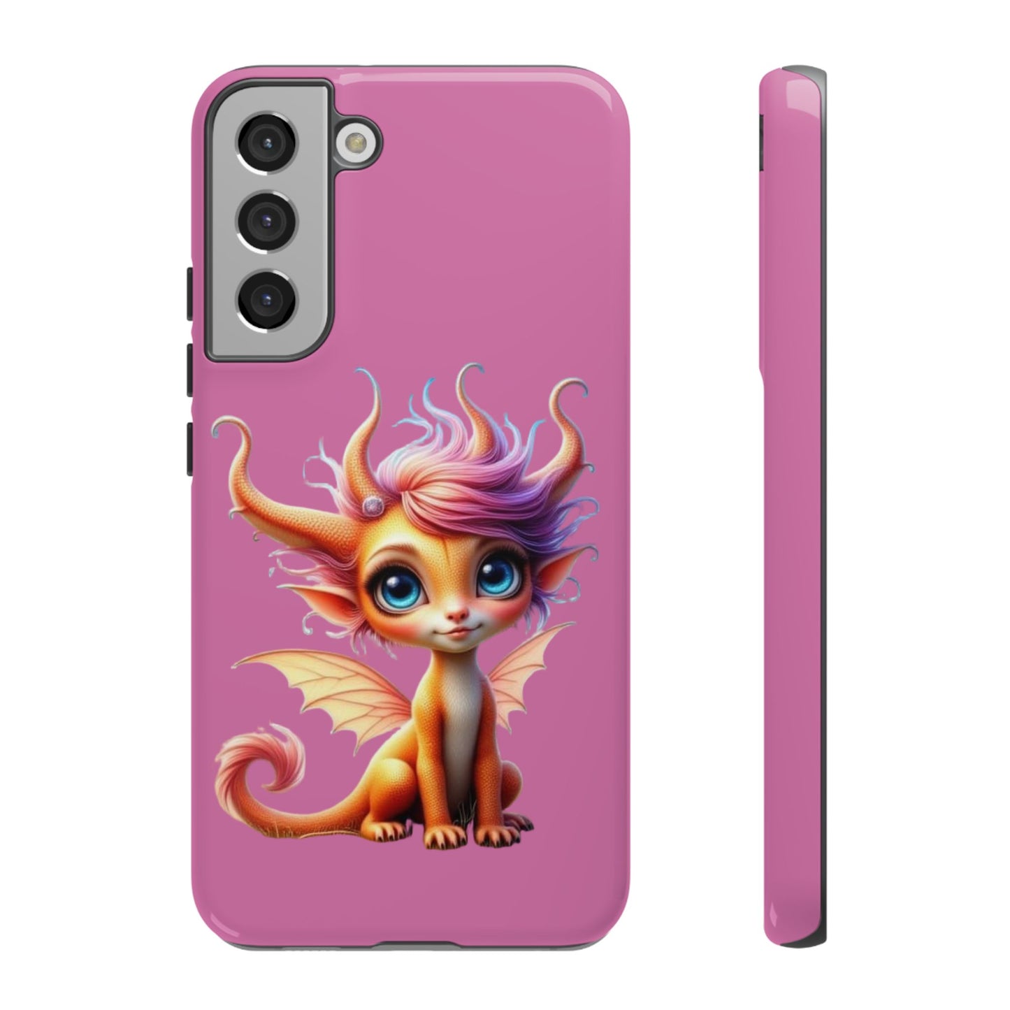 Dragon-Themed Phone Case, Cute Fantasy Phone Cover, Gifts for Kids, Magical Dragon Design, Birthday Present, Phone Accessories