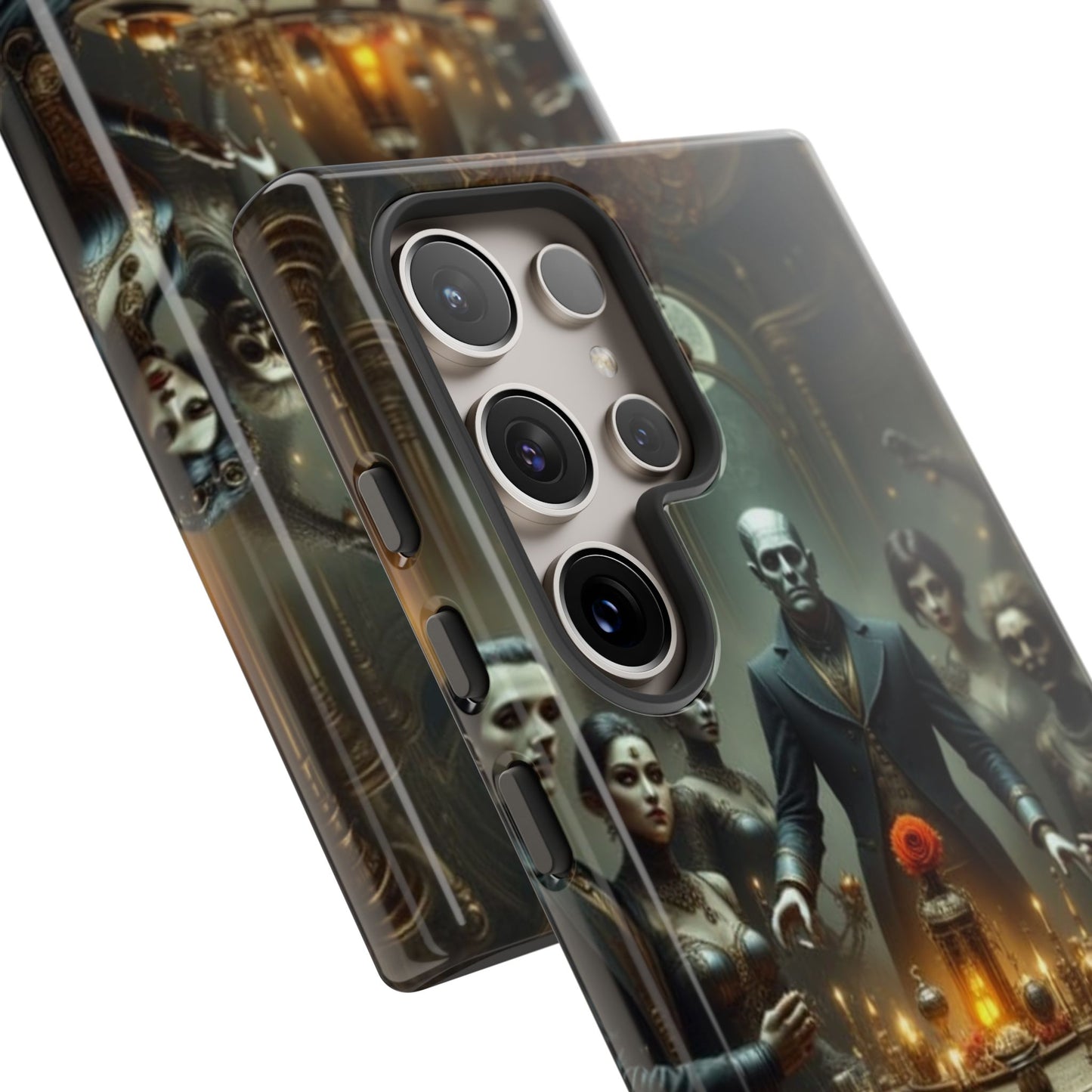 Gothic Phone Case, Unique Tough Cases, Dark Aesthetic Accessories, Perfect Gift for Halloween, Stylish Tech Protection