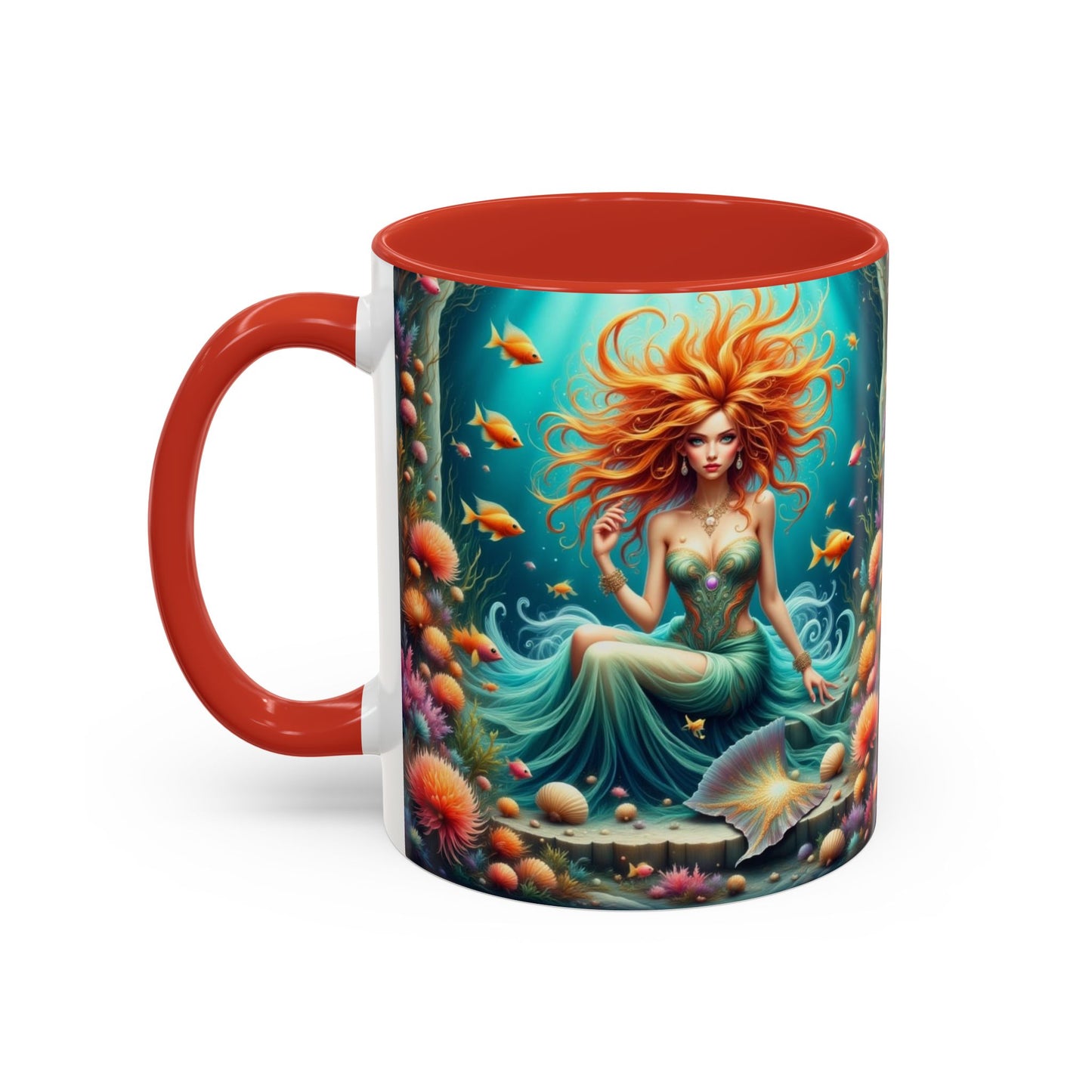 Astrology Pisces Accent Coffee Mug (11, 15oz)