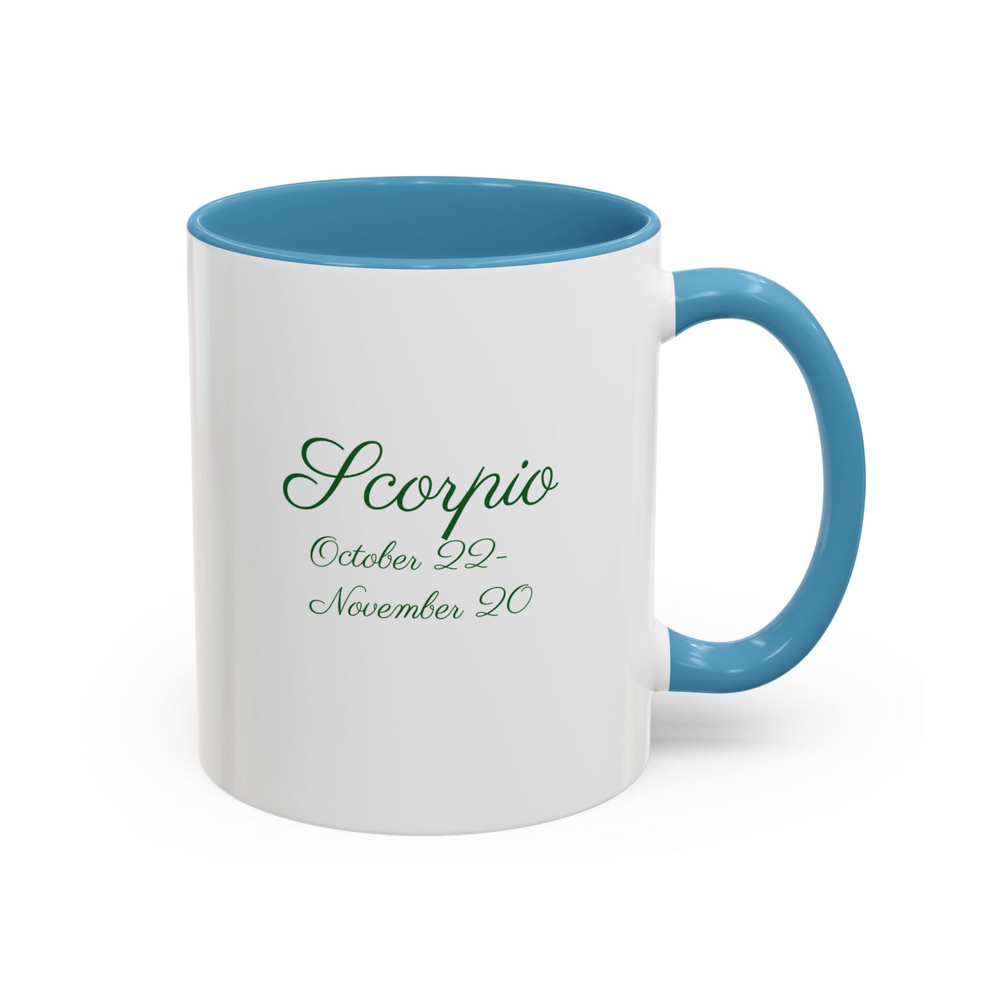 Astrology Scorpio Accent Coffee Mug (11, 15oz)