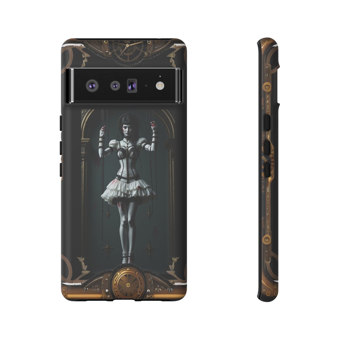 Steampunk Phone Case, Designer Phone Cover, Artistic Mobile Case, Gothic Horror Phone Case