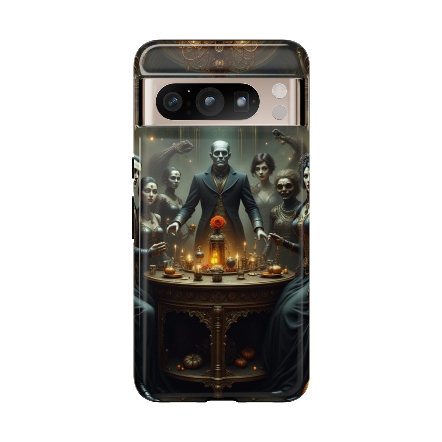 Gothic Phone Case, Unique Tough Cases, Dark Aesthetic Accessories, Perfect Gift for Halloween, Stylish Tech Protection