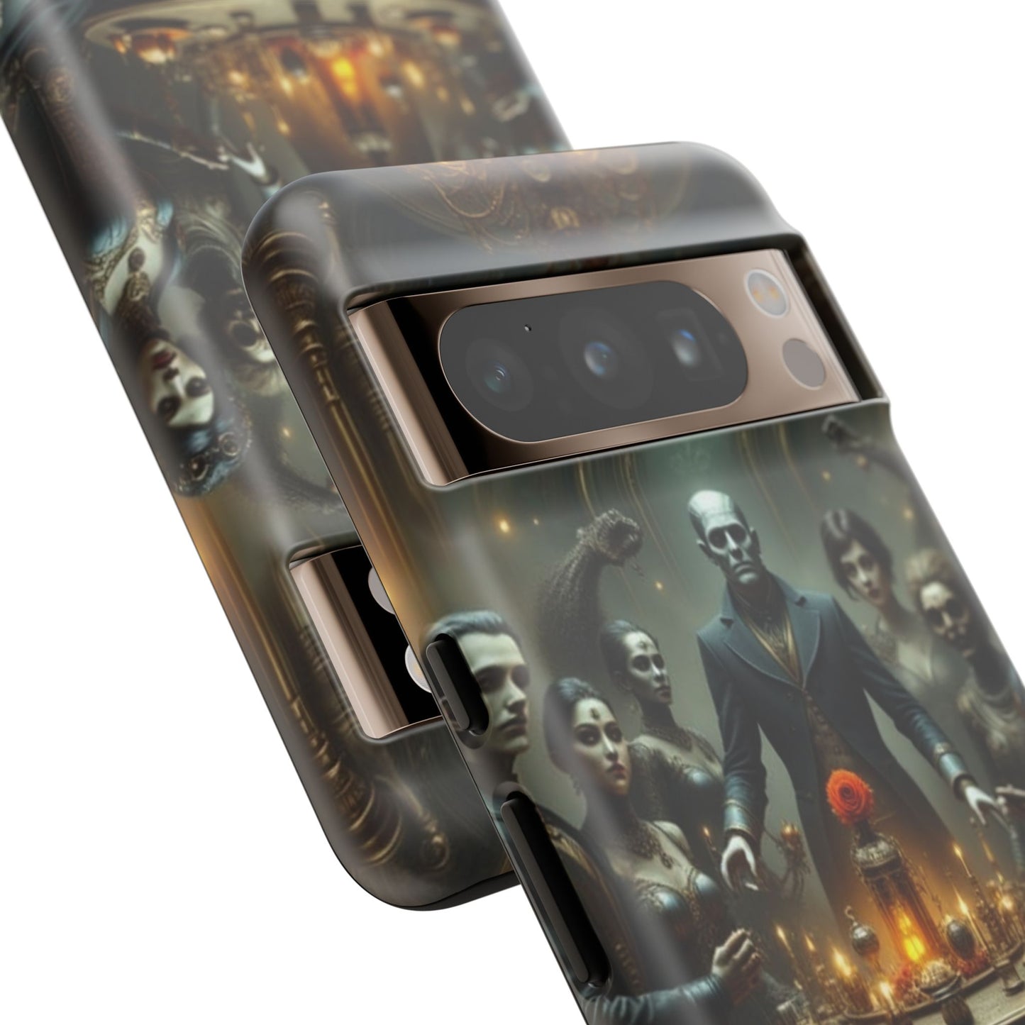 Gothic Phone Case, Unique Tough Cases, Dark Aesthetic Accessories, Perfect Gift for Halloween, Stylish Tech Protection