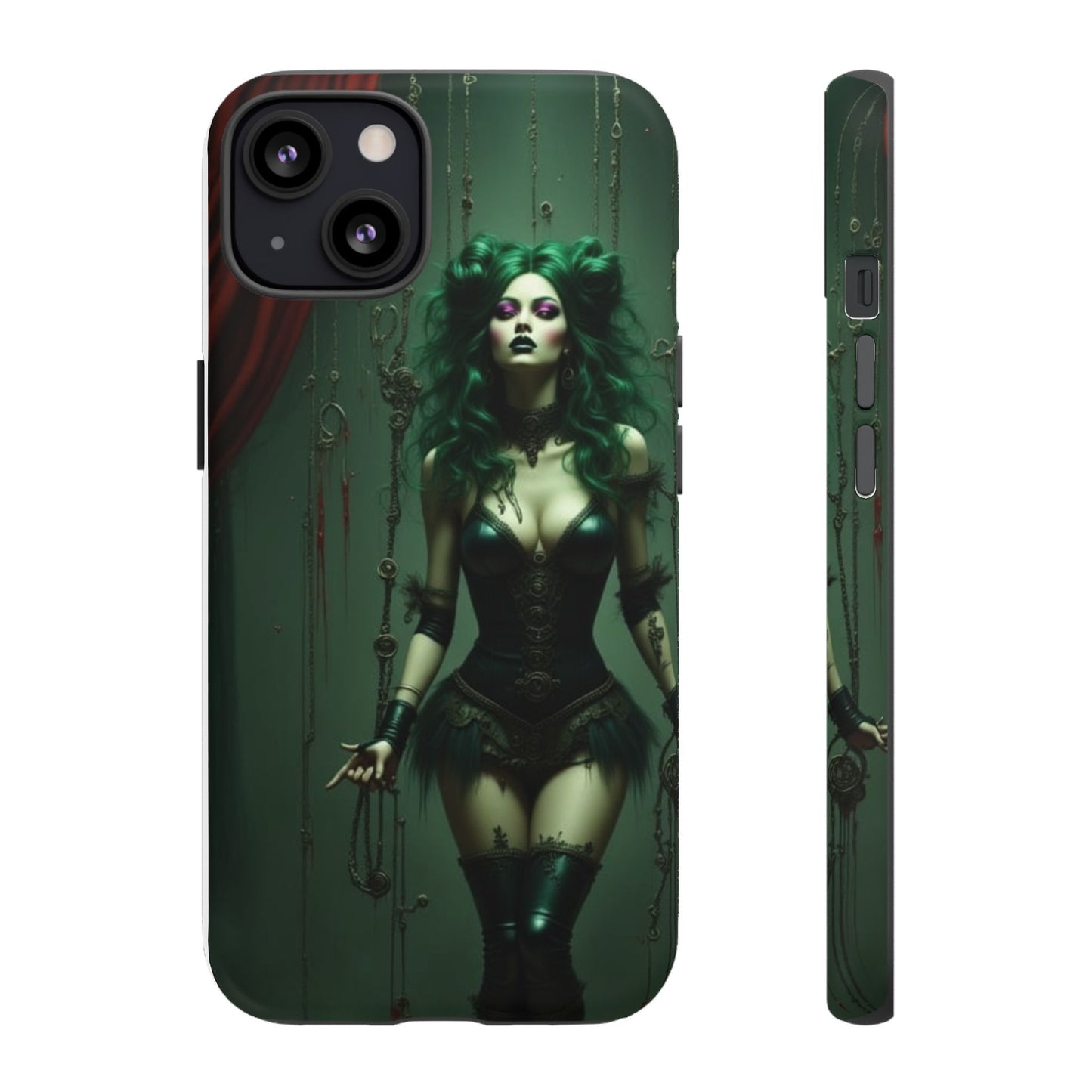 Gothic Phone Case for Tough Souls, Dark Aesthetic, Halloween Gift, Alternative Fashion, Unique Mobile Accessory