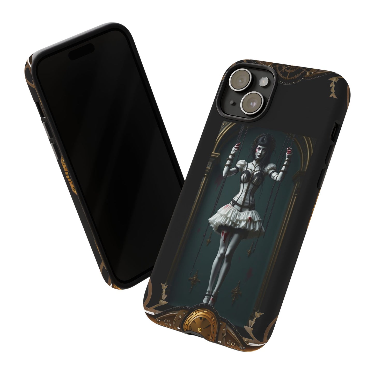 Steampunk Phone Case, Designer Phone Cover, Artistic Mobile Case, Gothic Horror Phone Case