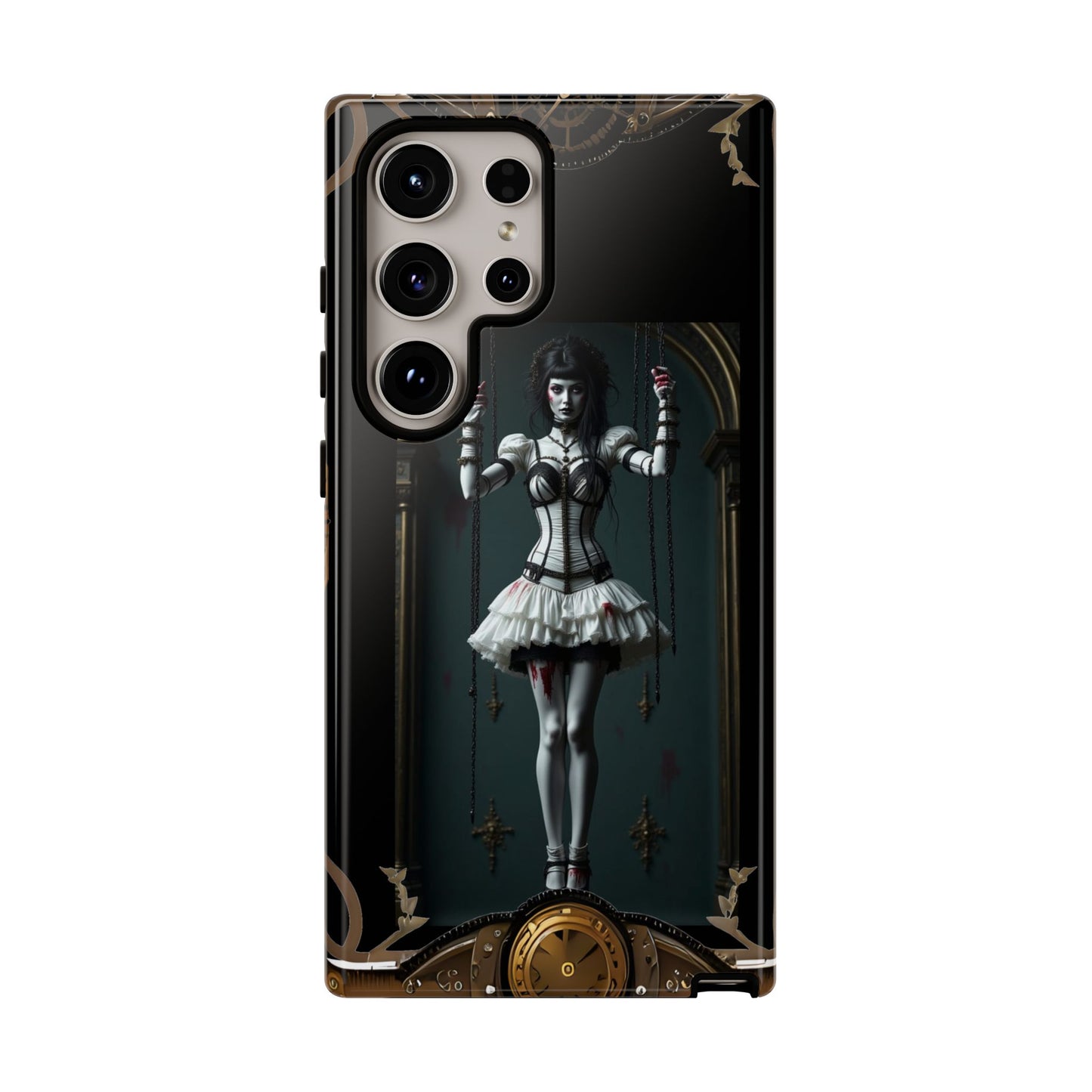 Steampunk Phone Case, Designer Phone Cover, Artistic Mobile Case, Gothic Horror Phone Case