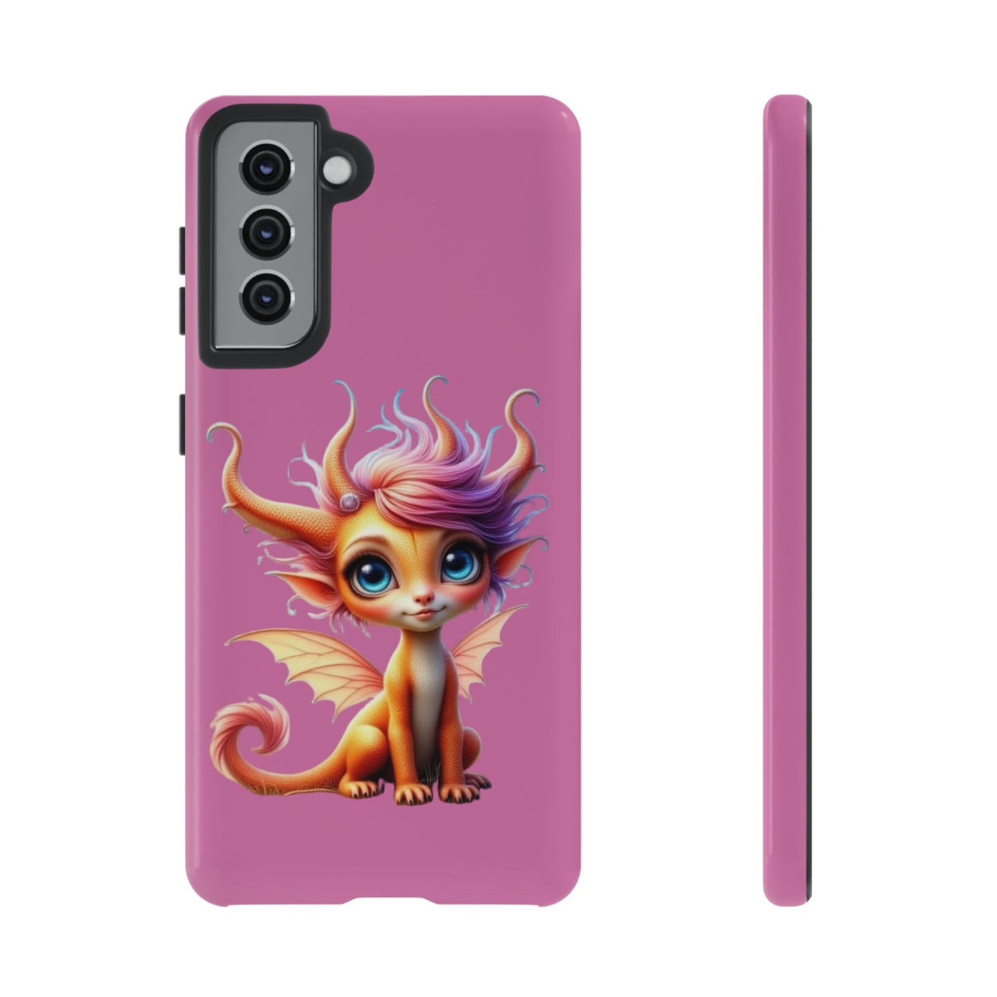 Dragon-Themed Phone Case, Cute Fantasy Phone Cover, Gifts for Kids, Magical Dragon Design, Birthday Present, Phone Accessories