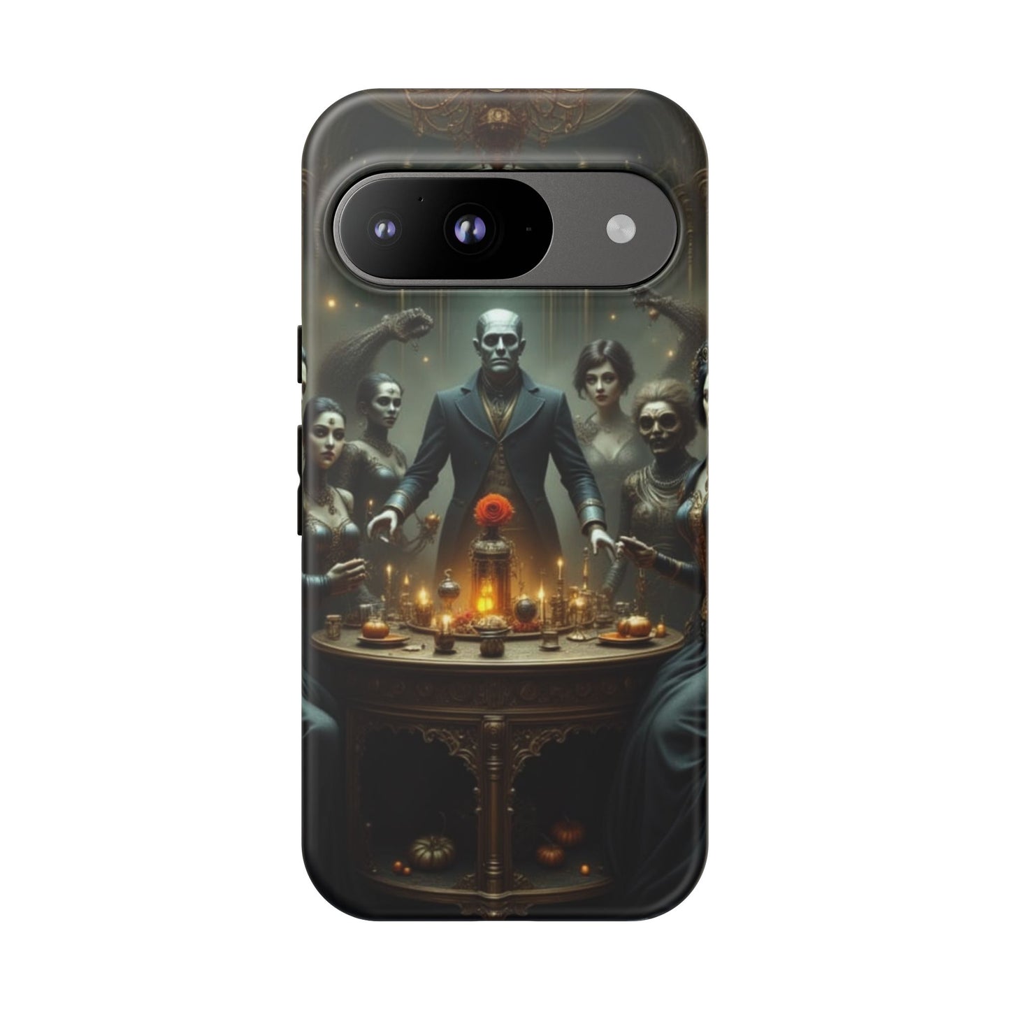 Gothic Phone Case, Unique Tough Cases, Dark Aesthetic Accessories, Perfect Gift for Halloween, Stylish Tech Protection
