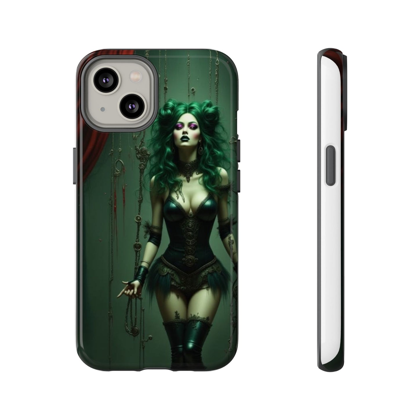 Gothic Phone Case for Tough Souls, Dark Aesthetic, Halloween Gift, Alternative Fashion, Unique Mobile Accessory