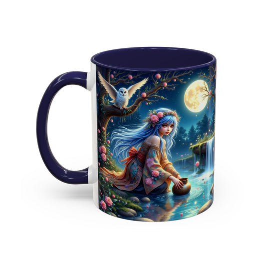 Astrology Virgo Accent Coffee Mug (11, 15oz)