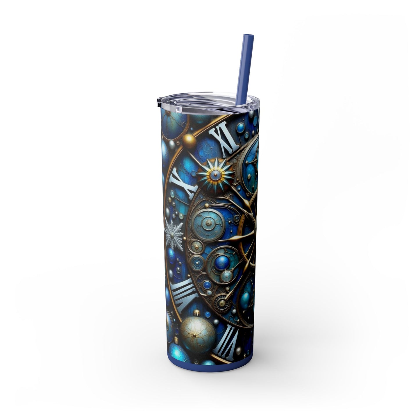 Galactic Clock Skinny Tumbler, 20oz | Space Theme Travel Mug | Ideal Gift for Astronomers | Cosmic Decor | Unique Birthday Present | [...]