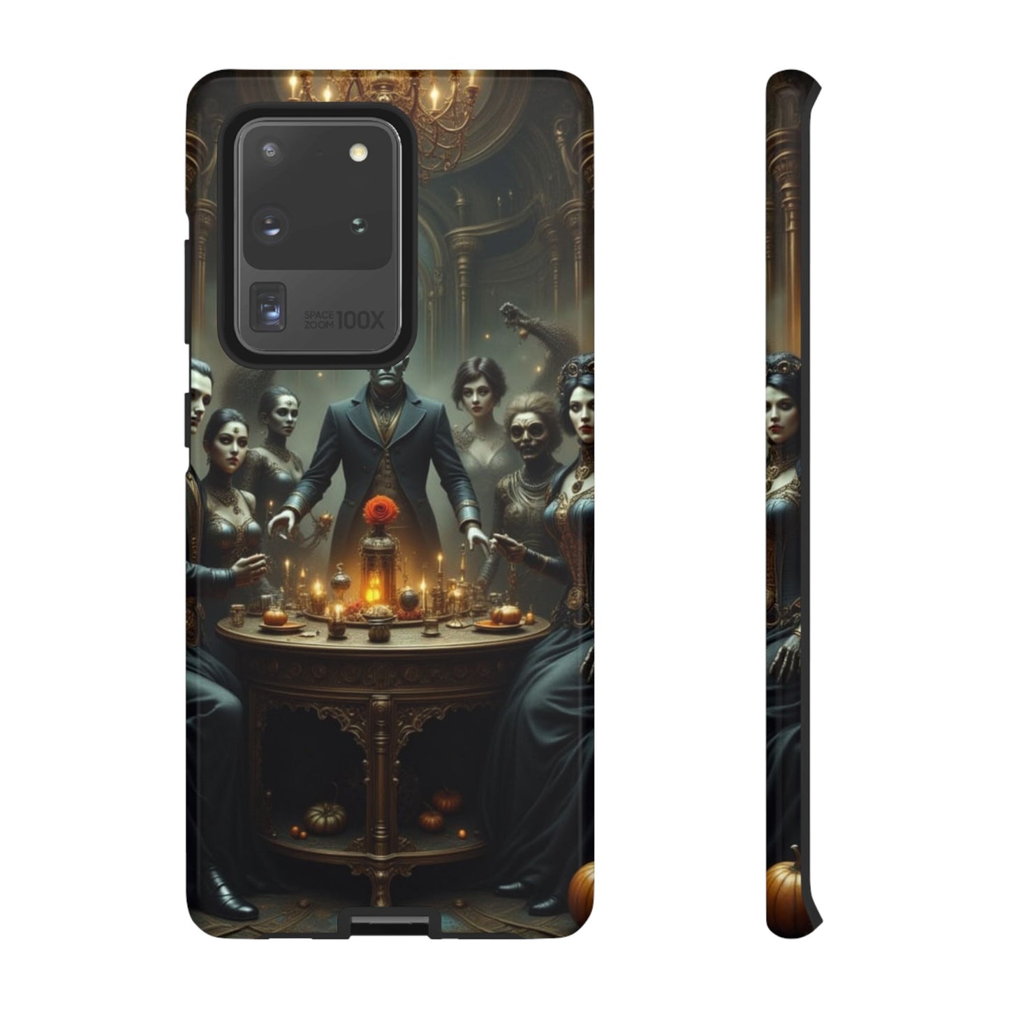 Gothic Phone Case, Unique Tough Cases, Dark Aesthetic Accessories, Perfect Gift for Halloween, Stylish Tech Protection