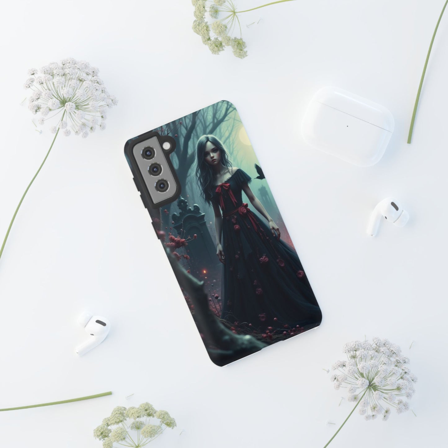 Vampire Phone Case, Teen Vampires, Gothic Horror, Creepy Designs, Tough Phone Case