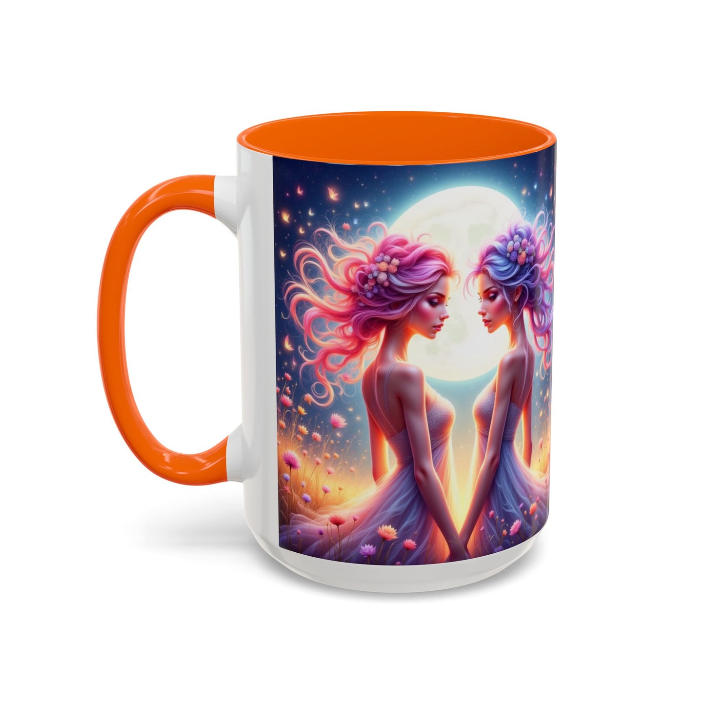 Astrology Gemini Accent Coffee Mug (11, 15oz)