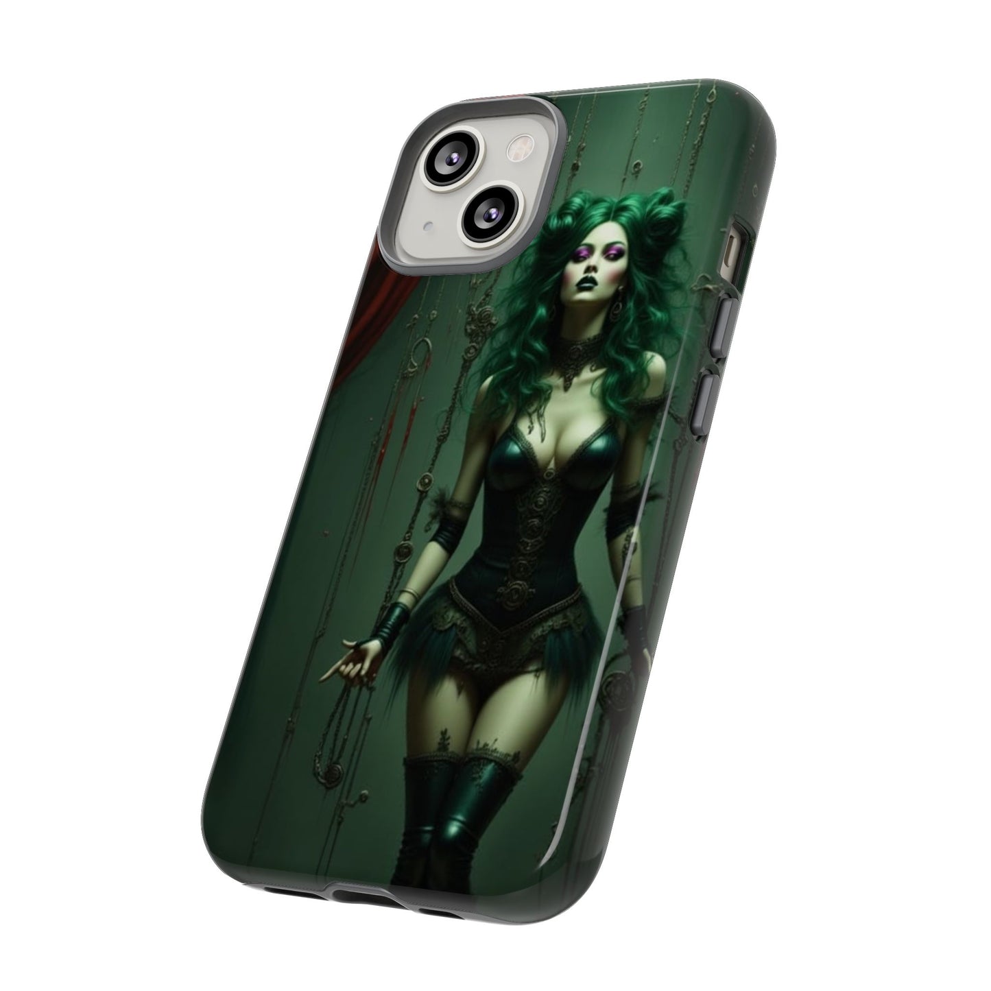Gothic Phone Case for Tough Souls, Dark Aesthetic, Halloween Gift, Alternative Fashion, Unique Mobile Accessory