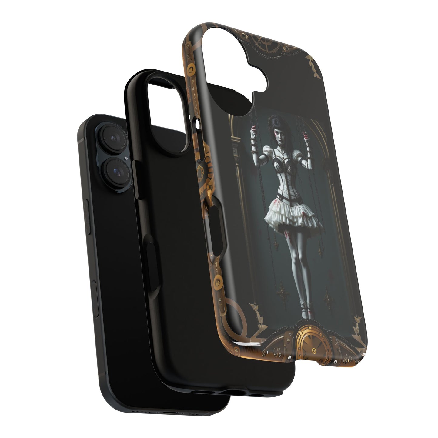 Steampunk Phone Case, Designer Phone Cover, Artistic Mobile Case, Gothic Horror Phone Case
