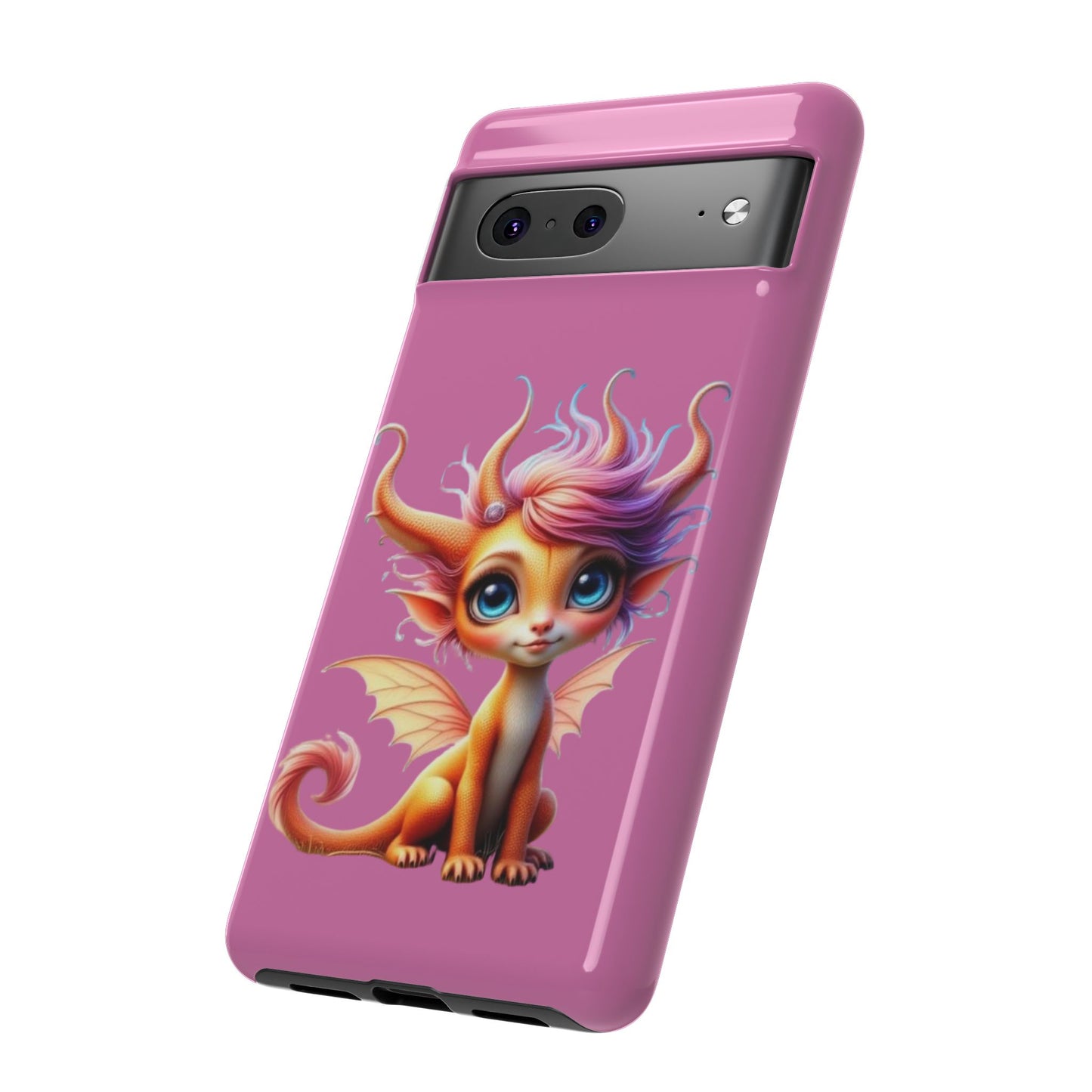 Dragon-Themed Phone Case, Cute Fantasy Phone Cover, Gifts for Kids, Magical Dragon Design, Birthday Present, Phone Accessories