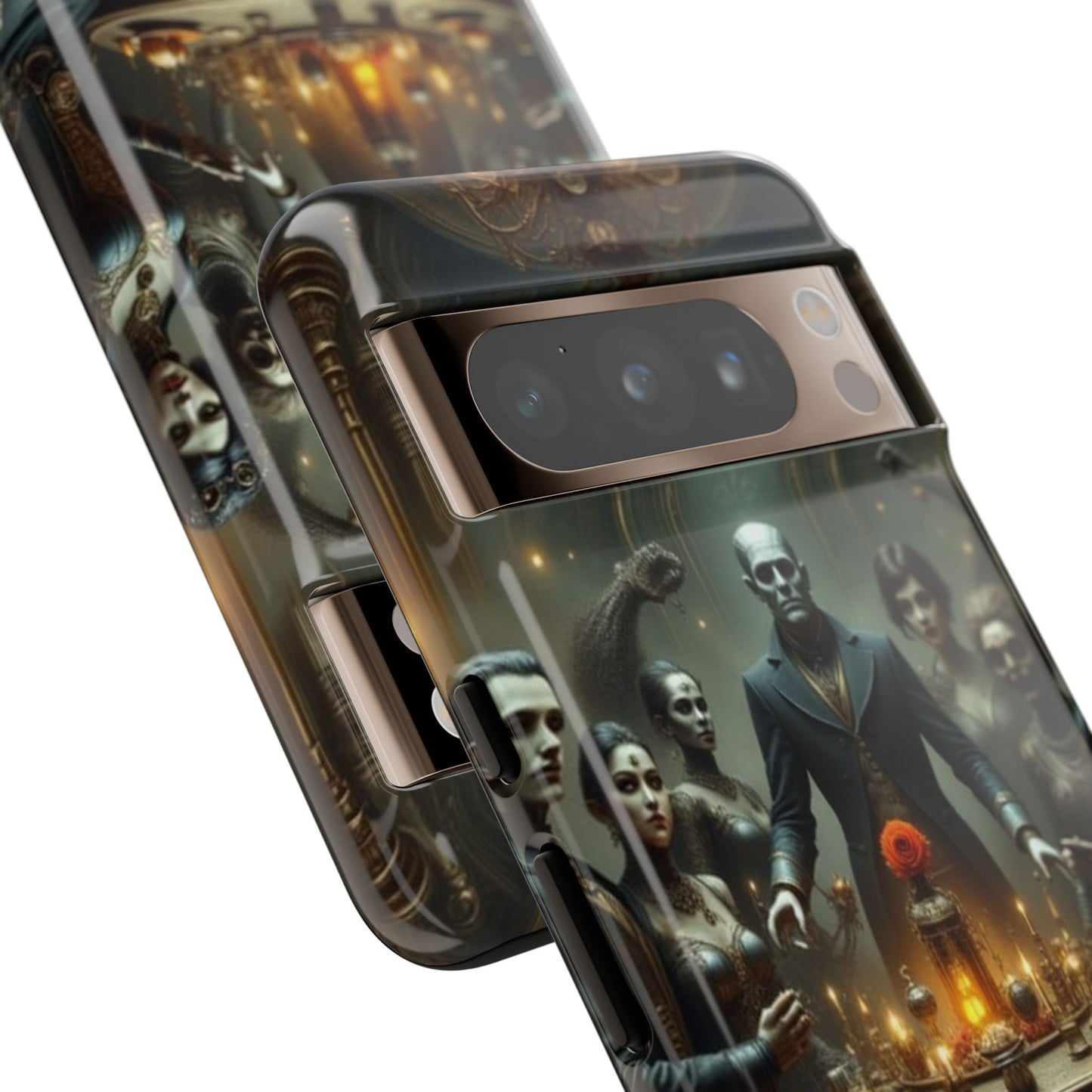 Gothic Phone Case, Unique Tough Cases, Dark Aesthetic Accessories, Perfect Gift for Halloween, Stylish Tech Protection