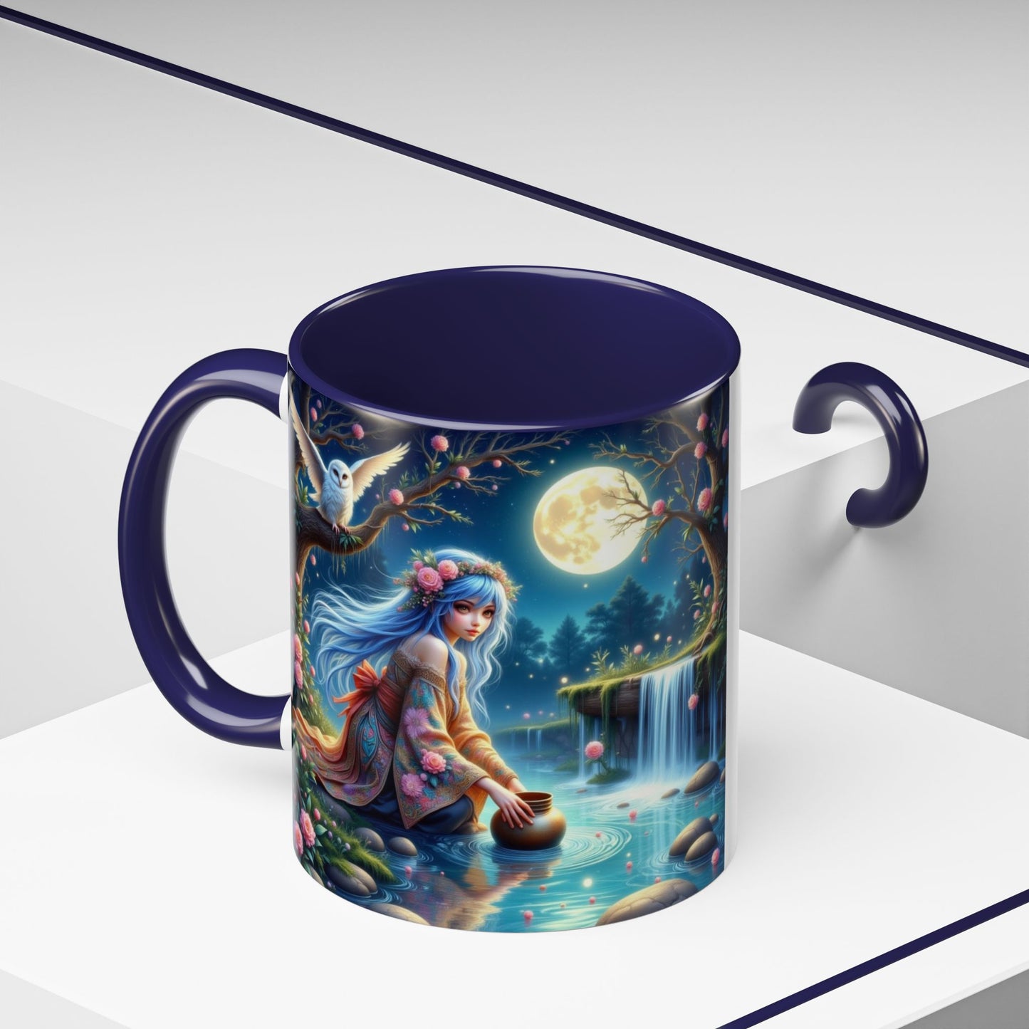 Astrology Virgo Accent Coffee Mug (11, 15oz)