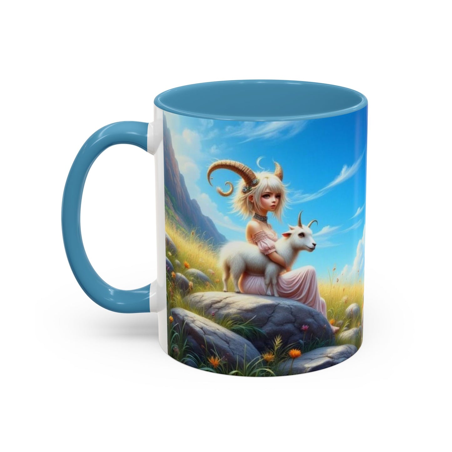 Astrology Capricorn,  Accent Coffee Mug (11, 15oz)