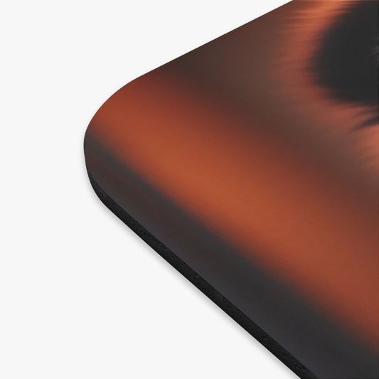 Adorable Dog Mouse Pad, Cute Pet Gift, Home Office Decor, Pomeranian Mouse Pad, Animal Lovers Desk Accessories