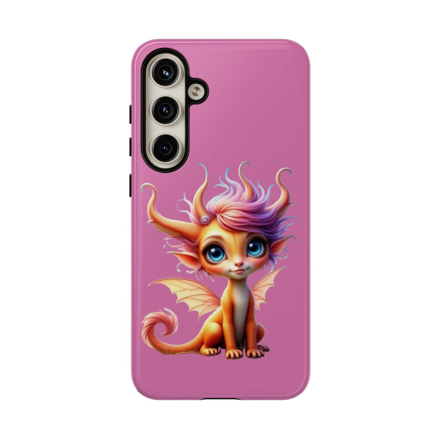 Dragon-Themed Phone Case, Cute Fantasy Phone Cover, Gifts for Kids, Magical Dragon Design, Birthday Present, Phone Accessories