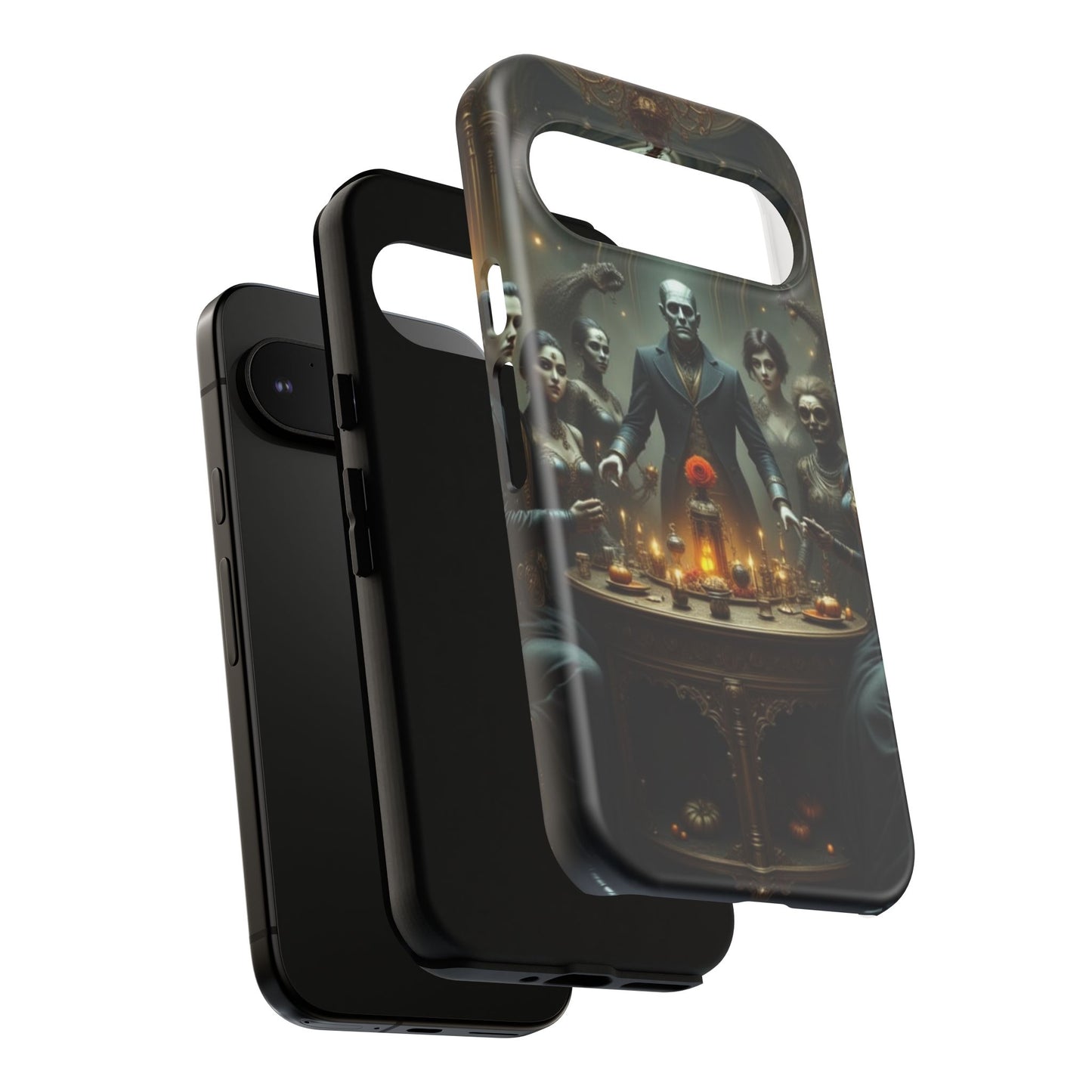 Gothic Phone Case, Unique Tough Cases, Dark Aesthetic Accessories, Perfect Gift for Halloween, Stylish Tech Protection