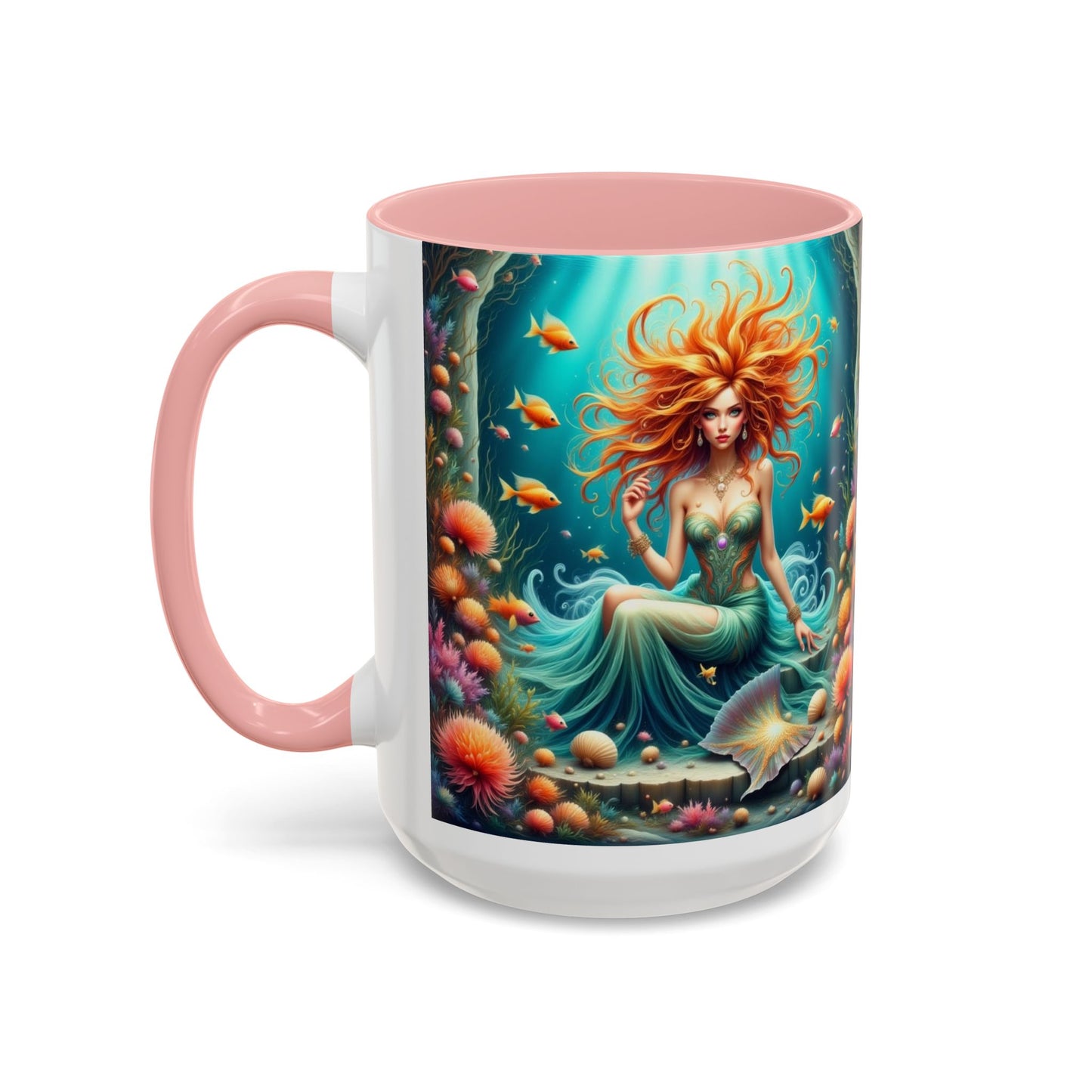 Astrology Pisces Accent Coffee Mug (11, 15oz)