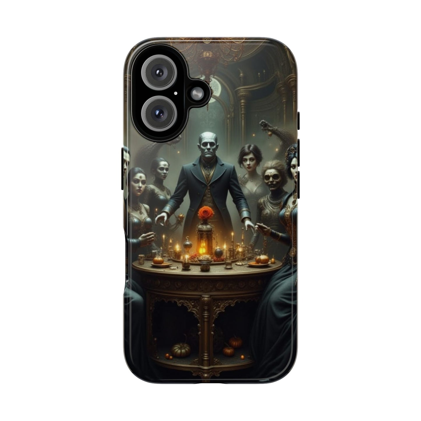 Gothic Phone Case, Unique Tough Cases, Dark Aesthetic Accessories, Perfect Gift for Halloween, Stylish Tech Protection