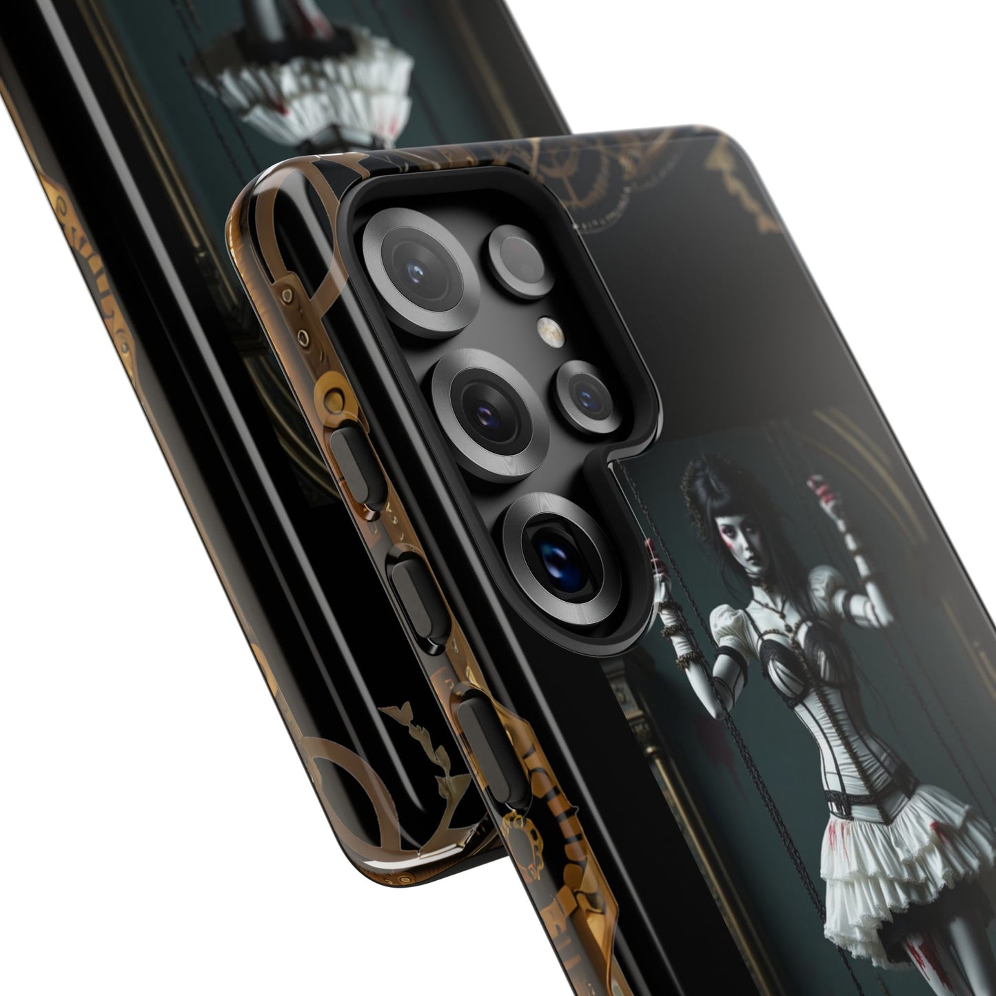 Steampunk Phone Case, Designer Phone Cover, Artistic Mobile Case, Gothic Horror Phone Case