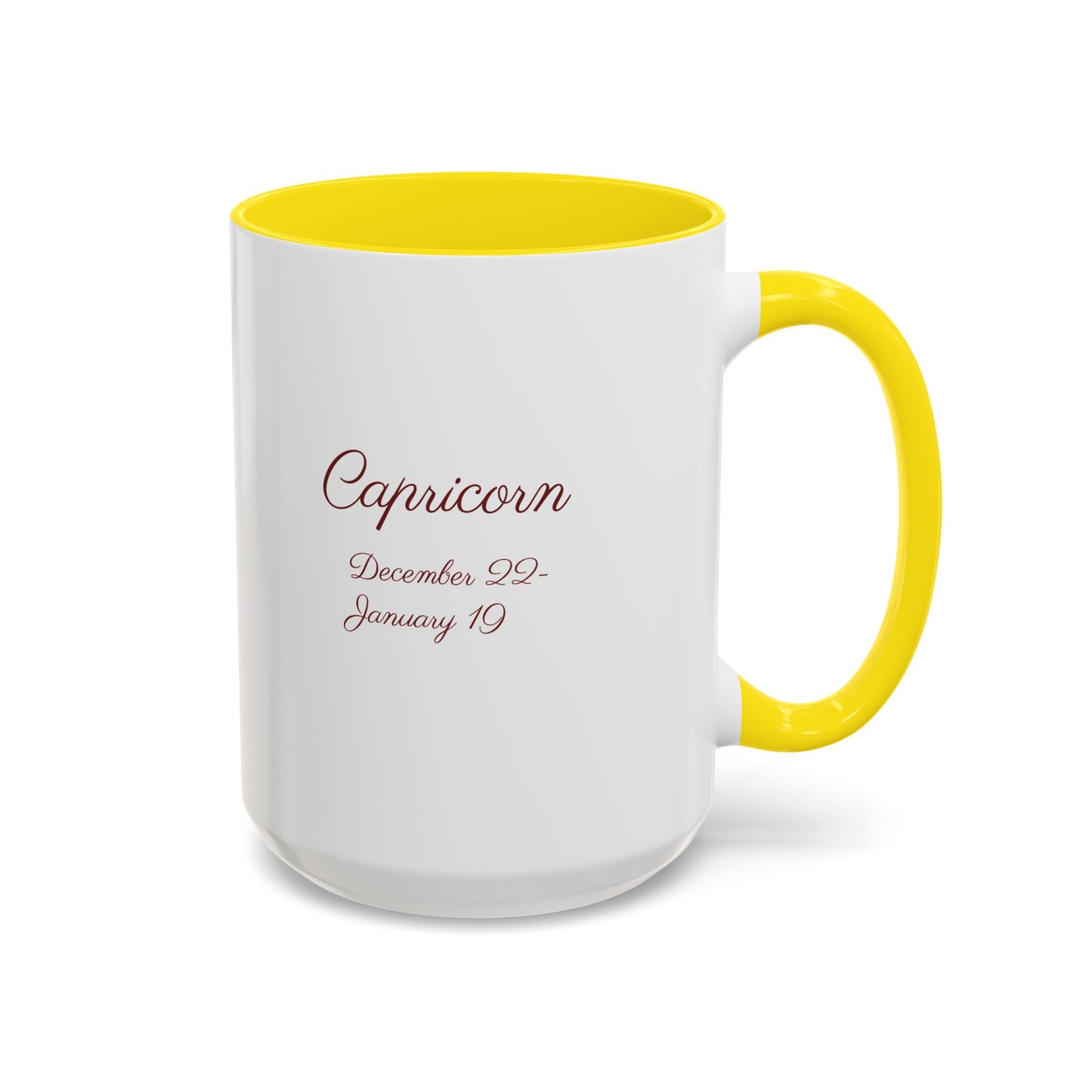 Astrology Capricorn,  Accent Coffee Mug (11, 15oz)