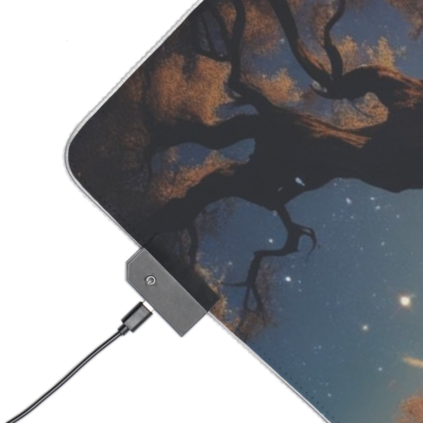 LED Lion Gaming Mouse Pad - Cool Gamer Desk Accessory, RGB Lighting, Gaming Setup, Perfect Gift for Gamers, Home Office Decor