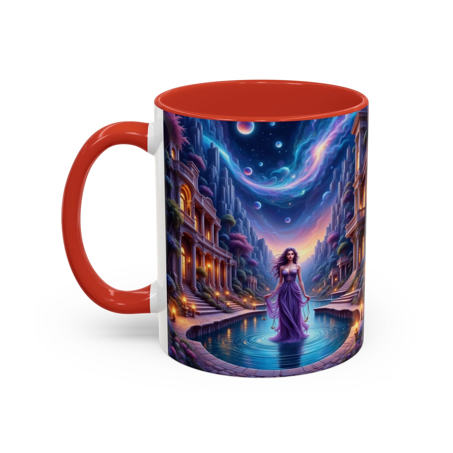 Astrology Libra Accent Coffee Mug (11, 15oz)