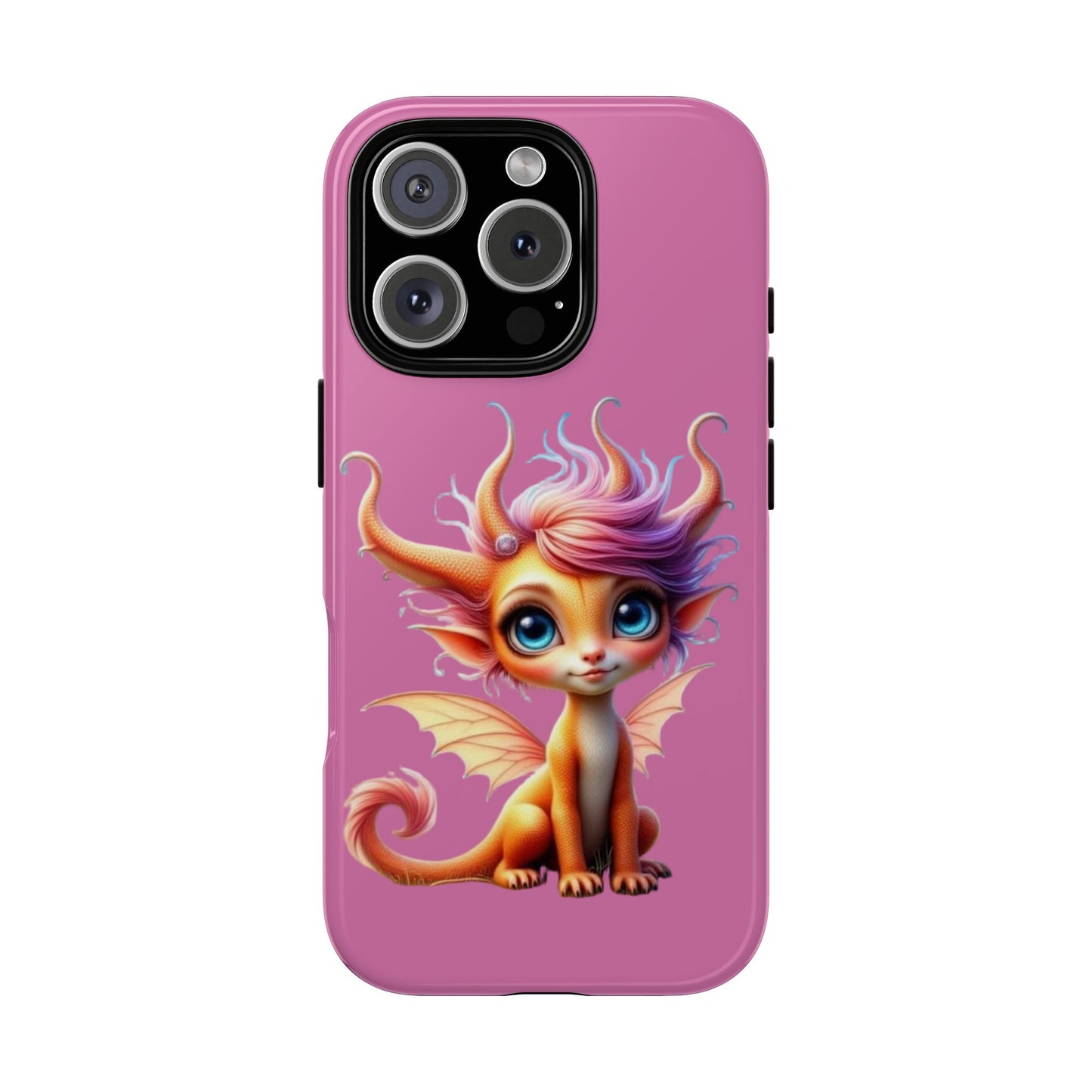 Dragon-Themed Phone Case, Cute Fantasy Phone Cover, Gifts for Kids, Magical Dragon Design, Birthday Present, Phone Accessories
