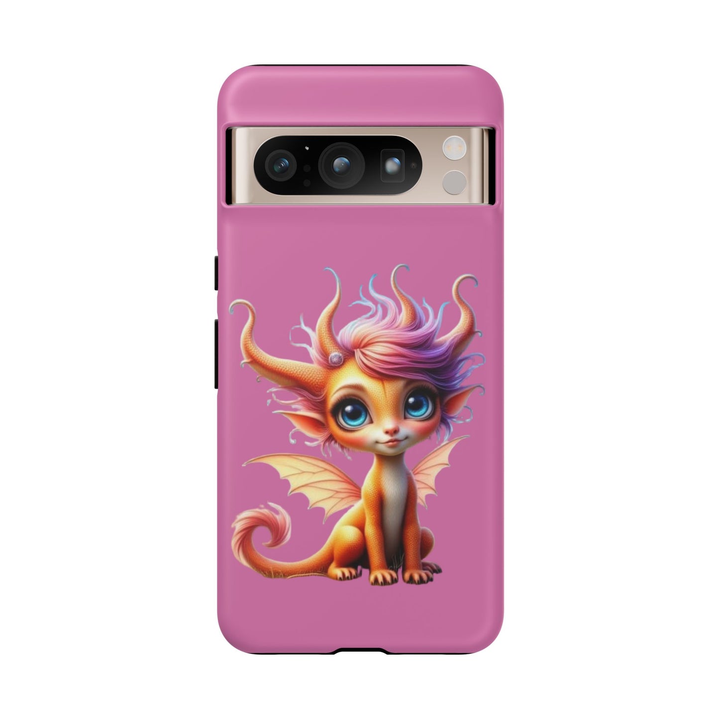Dragon-Themed Phone Case, Cute Fantasy Phone Cover, Gifts for Kids, Magical Dragon Design, Birthday Present, Phone Accessories