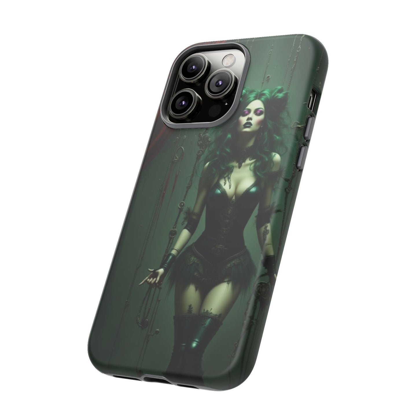 Gothic Phone Case for Tough Souls, Dark Aesthetic, Halloween Gift, Alternative Fashion, Unique Mobile Accessory
